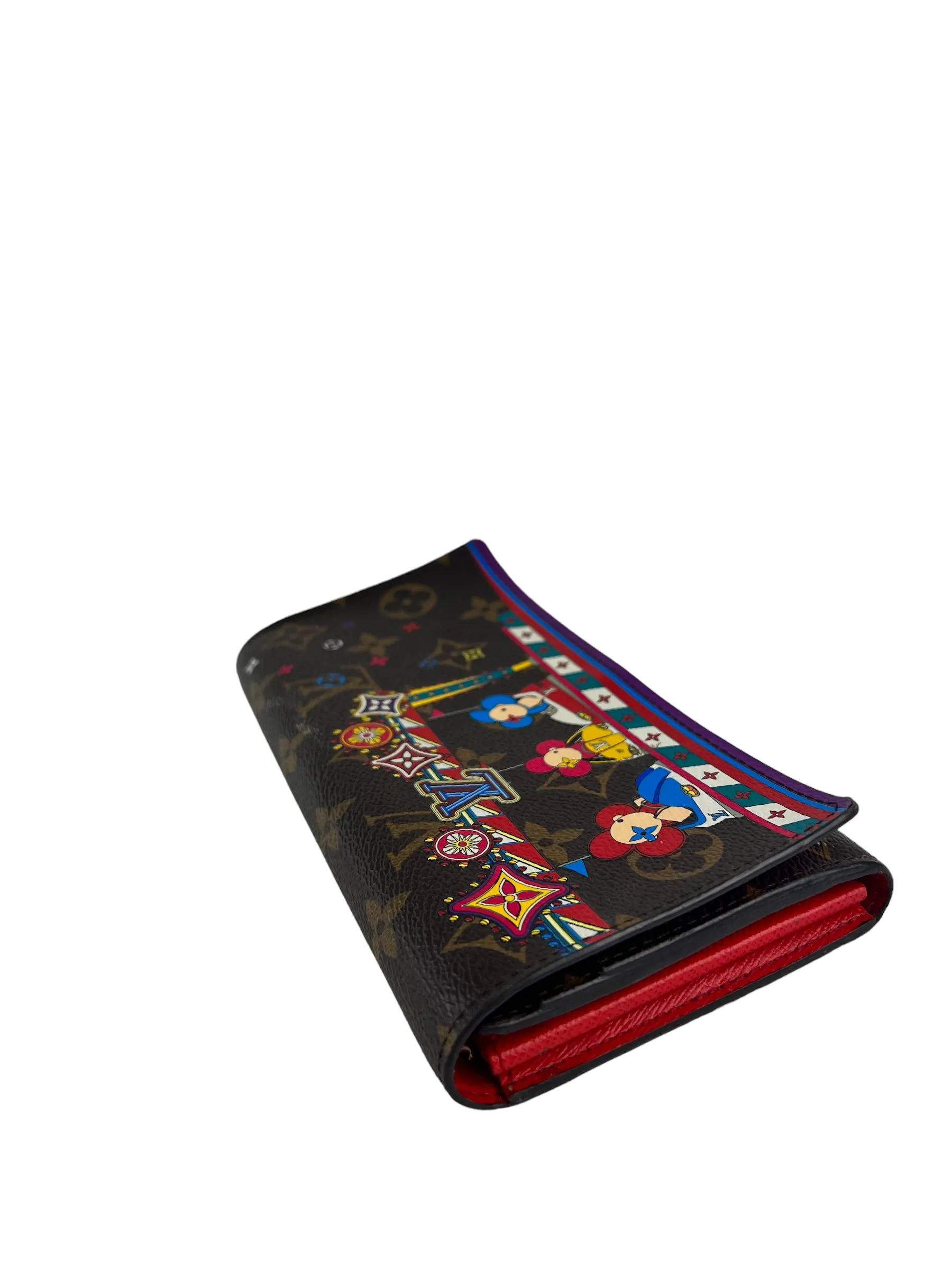 Louis Vuitton Monogram Canvas Limited Edition Print Wallet