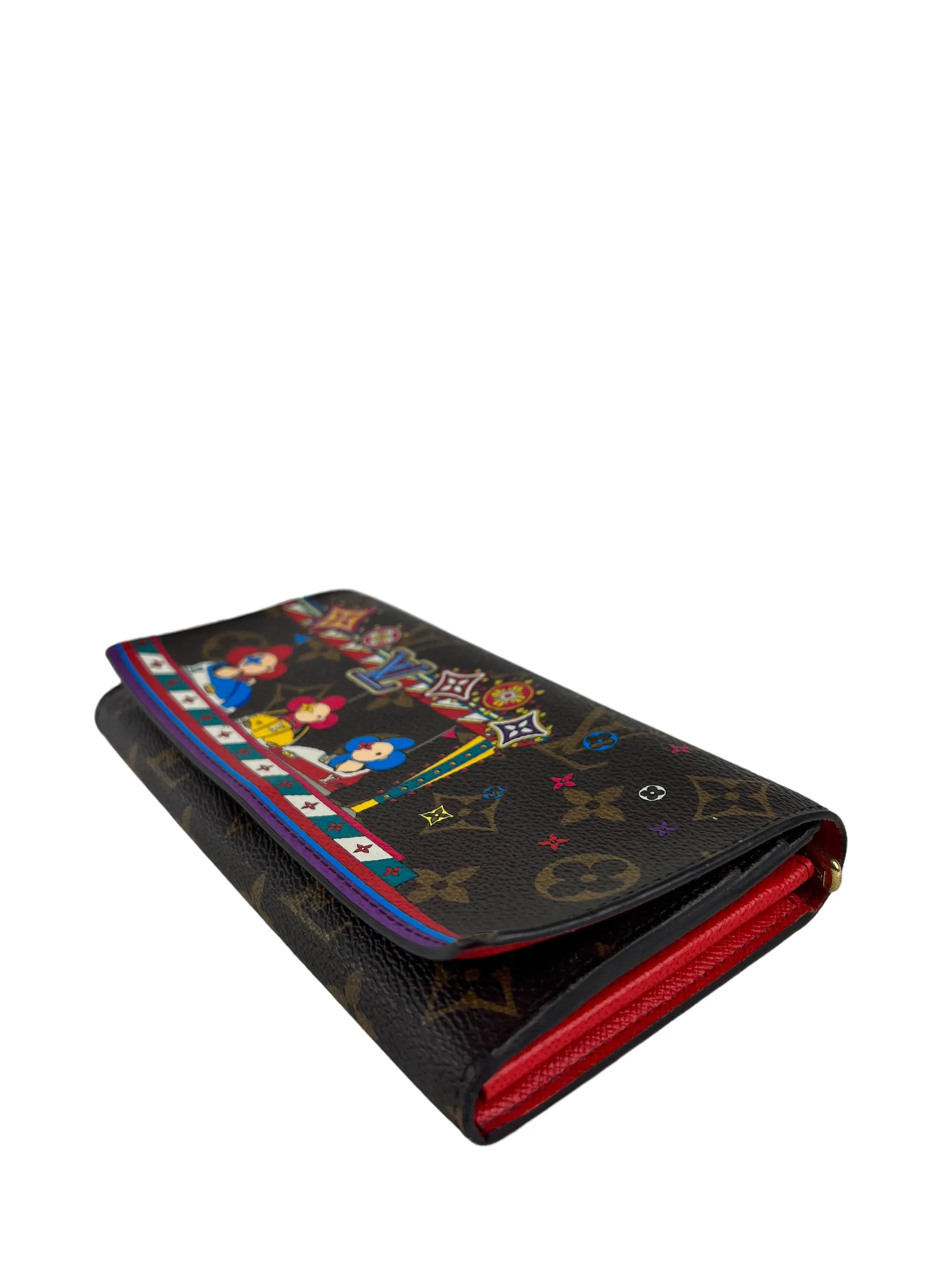 Louis Vuitton Monogram Canvas Limited Edition Print Wallet