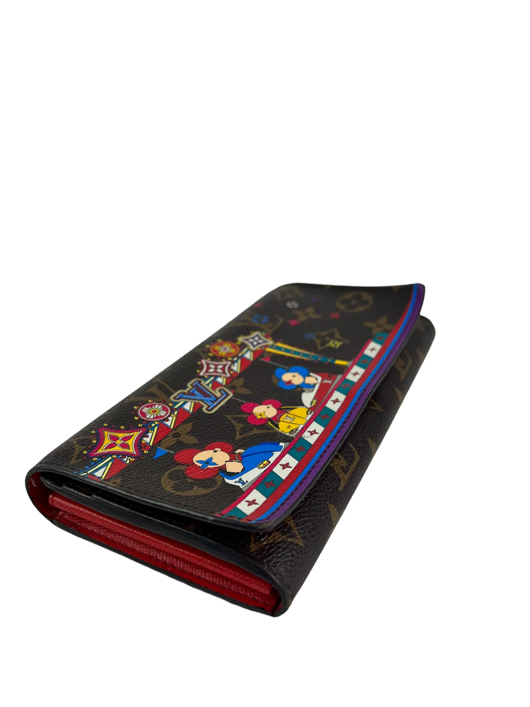 Louis Vuitton Monogram Canvas Limited Edition Print Wallet