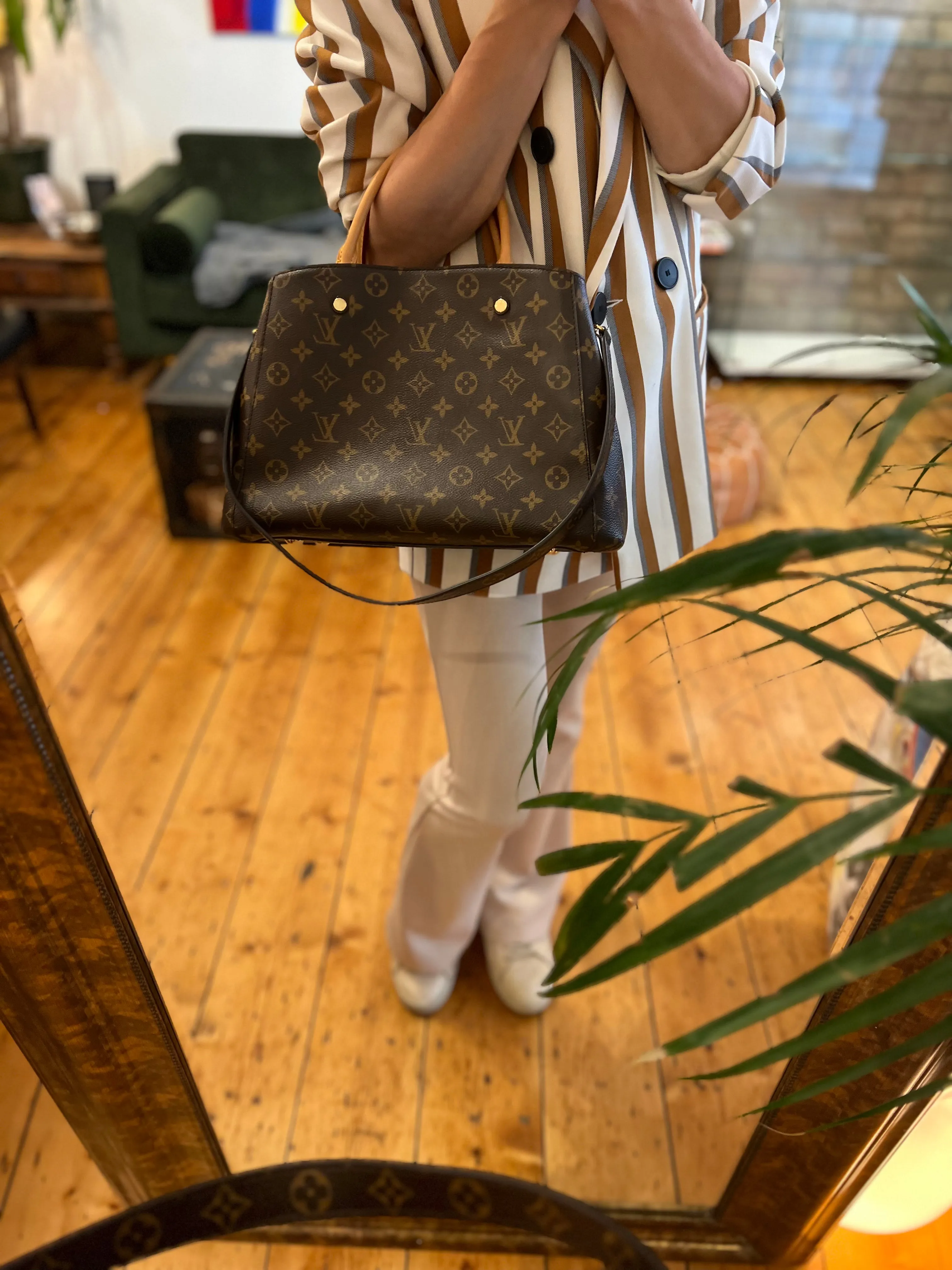 Louis Vuitton Monogram Canvas Montaigne MM Tote