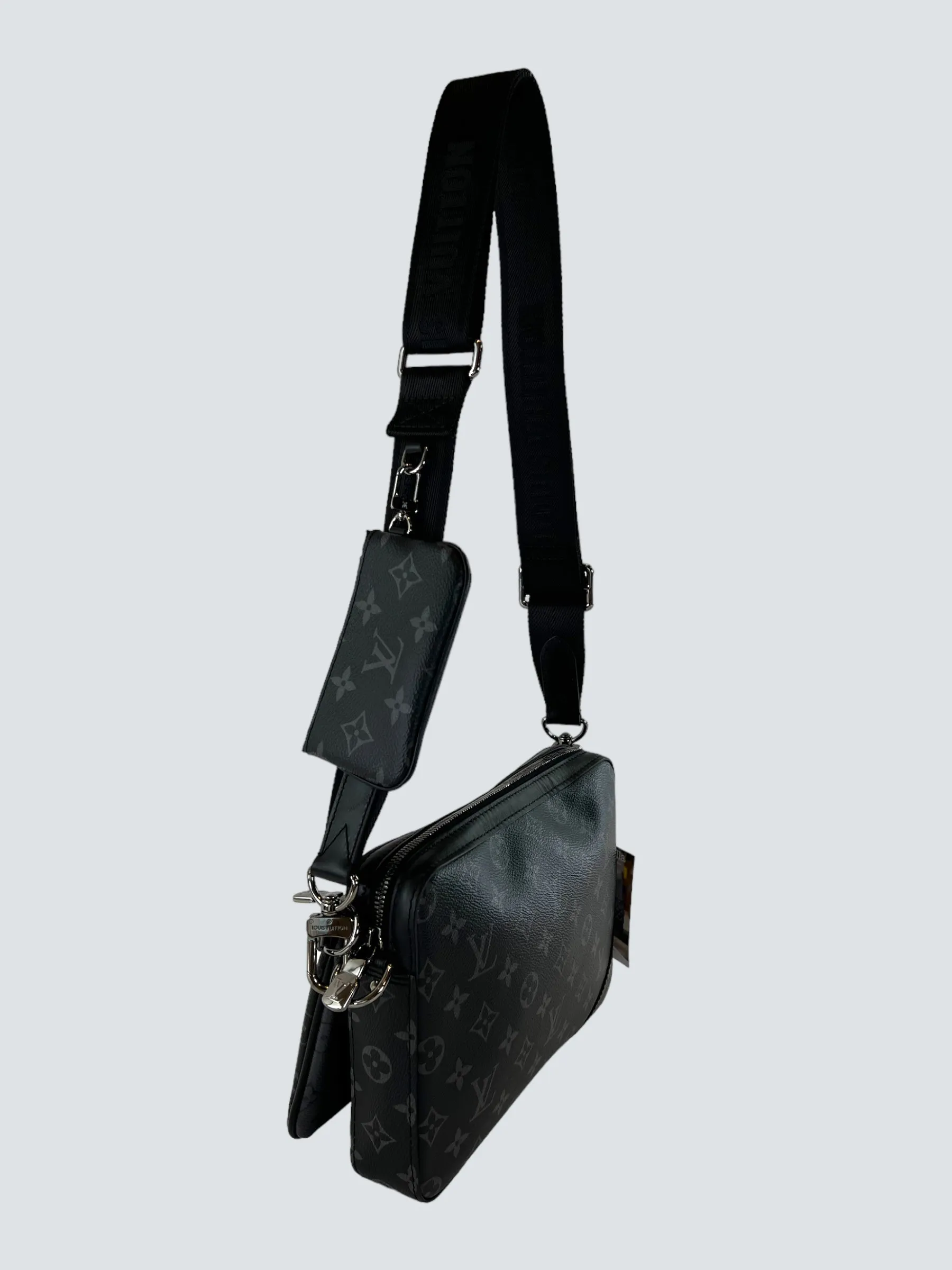 Louis Vuitton Monogram Eclipse Canvas Trio Messenger