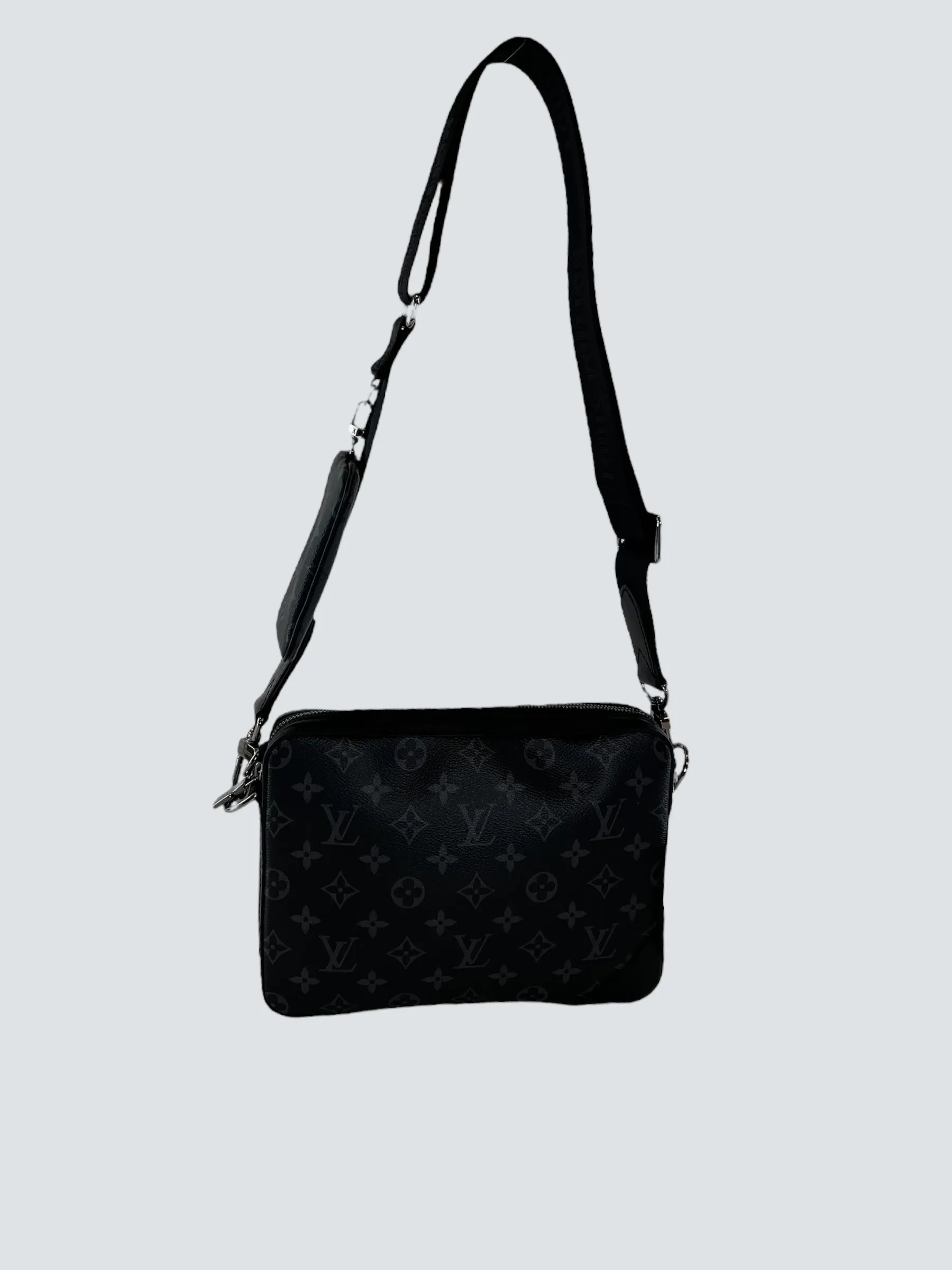 Louis Vuitton Monogram Eclipse Canvas Trio Messenger
