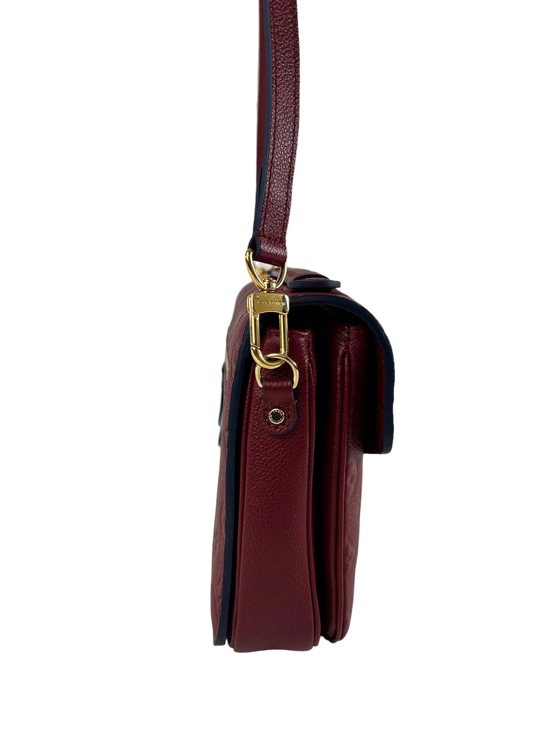 Louis Vuitton Red Empriente Leather Pochette Metis Crossbody