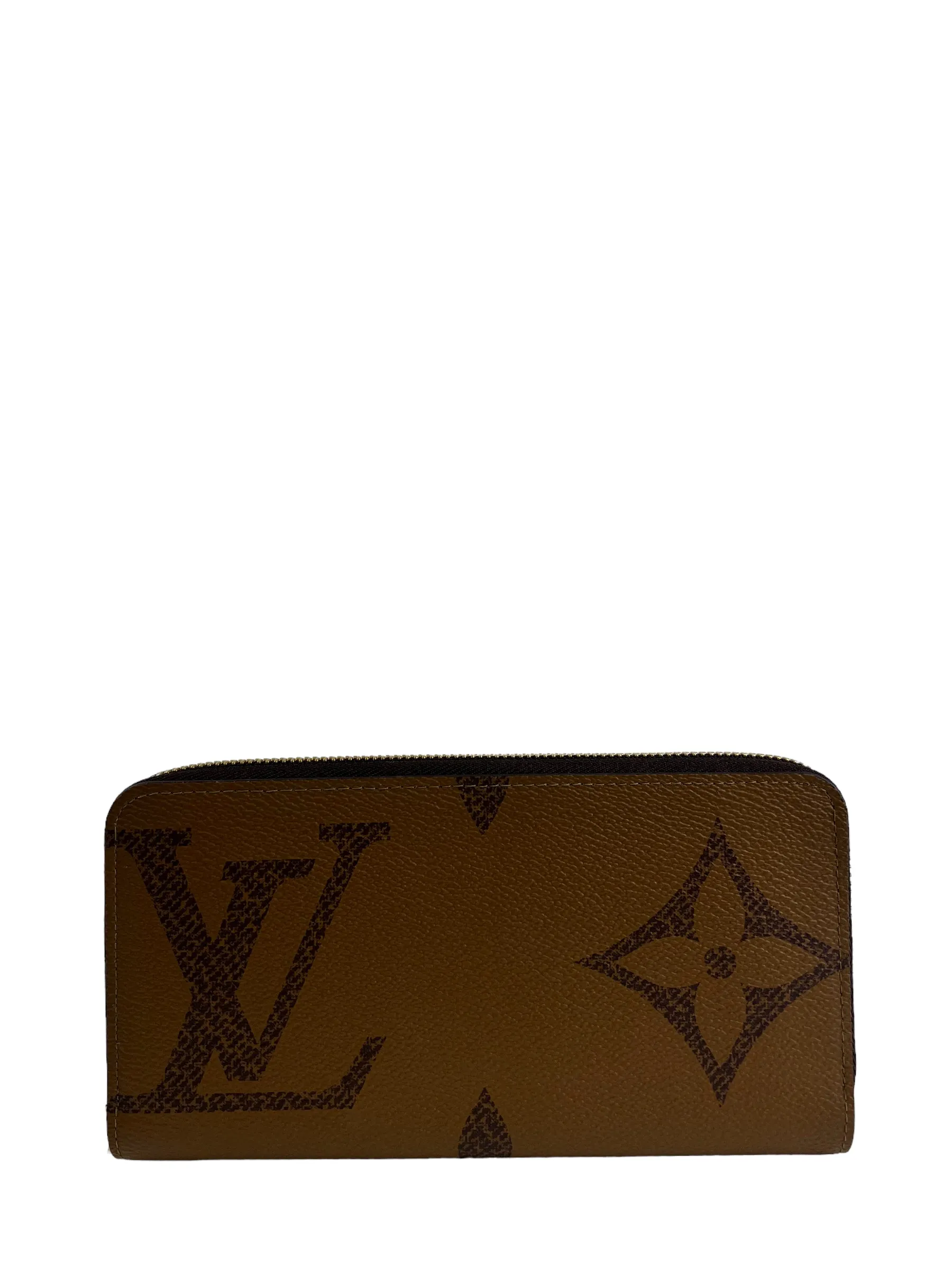Louis Vuitton Reverse Giant Monogram Canvas Zippy Wallet