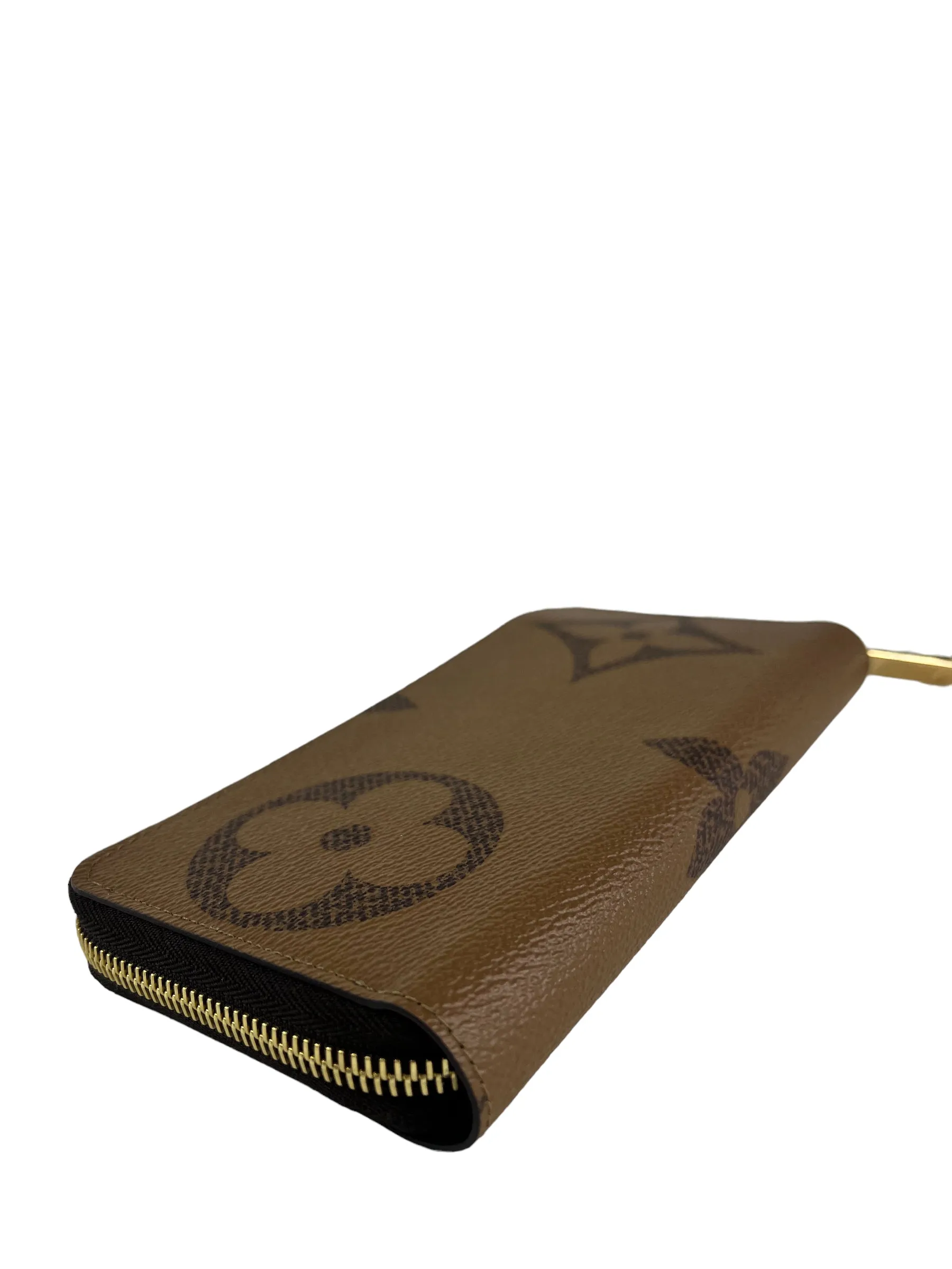 Louis Vuitton Reverse Giant Monogram Canvas Zippy Wallet