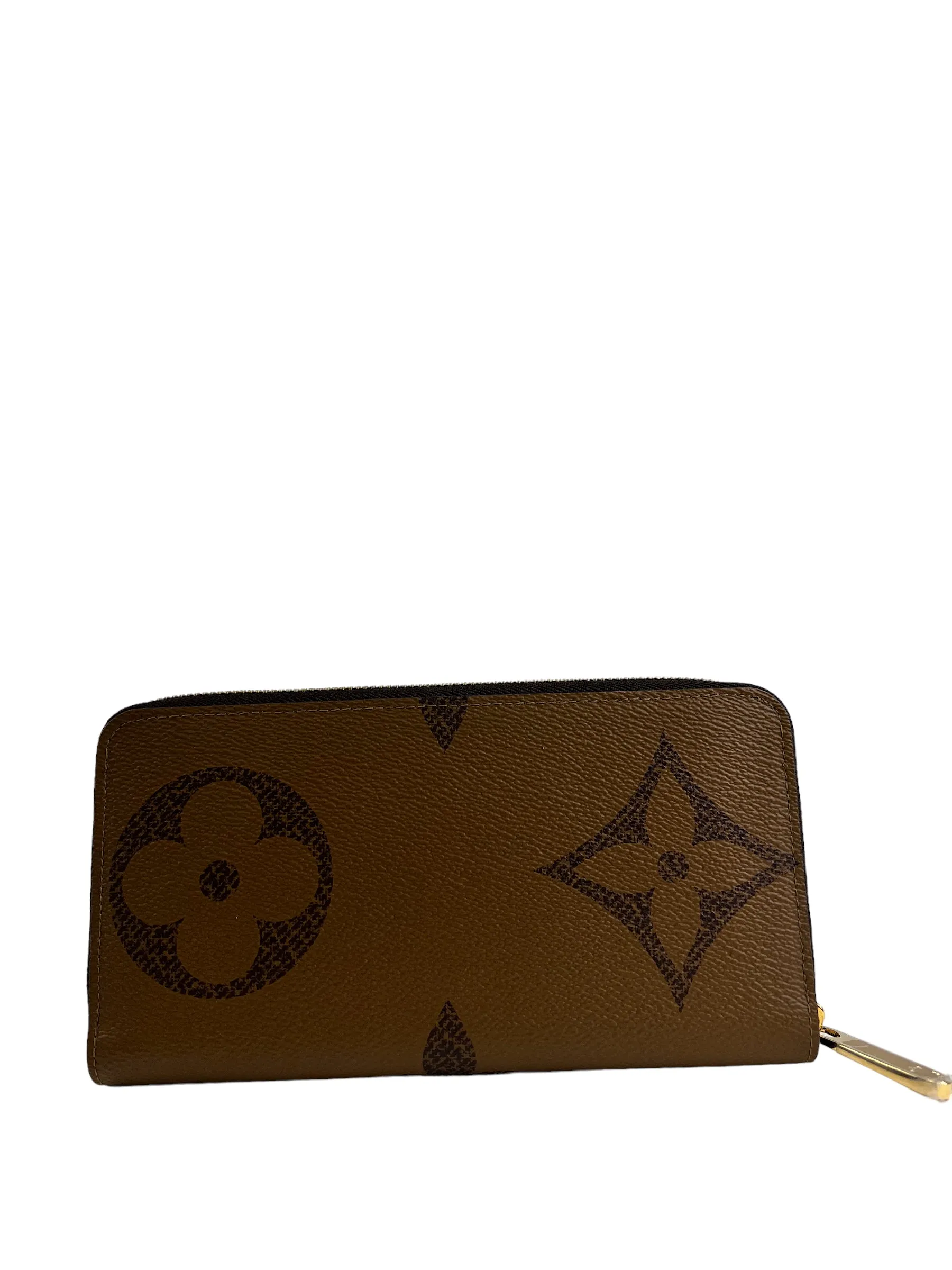 Louis Vuitton Reverse Giant Monogram Canvas Zippy Wallet