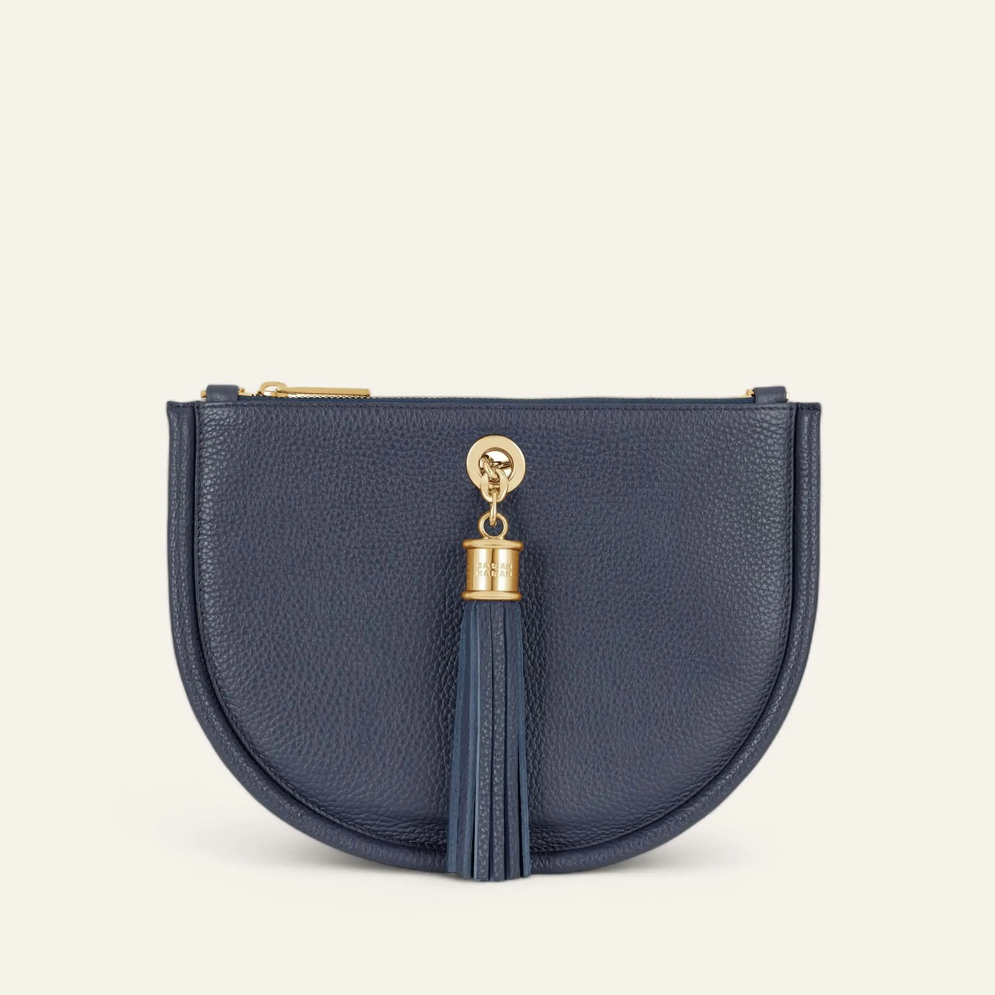 Luna Satchel | Space with Gold hardware