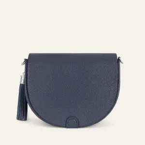 Luna Satchel | Space with Silver hardware
