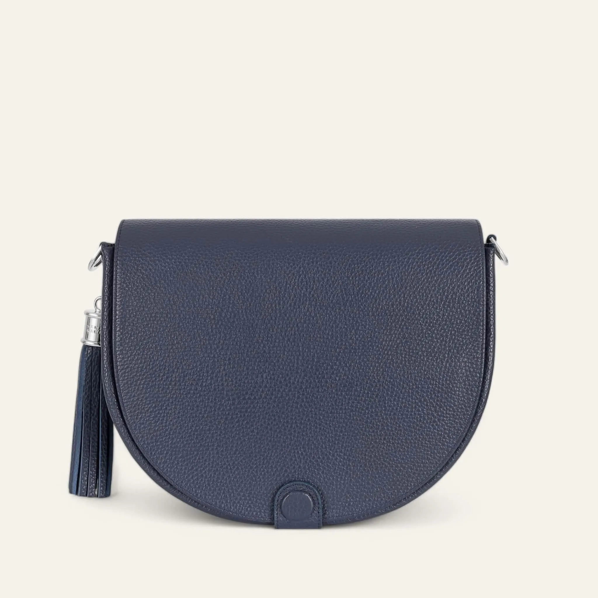 Luna Satchel | Space with Silver hardware