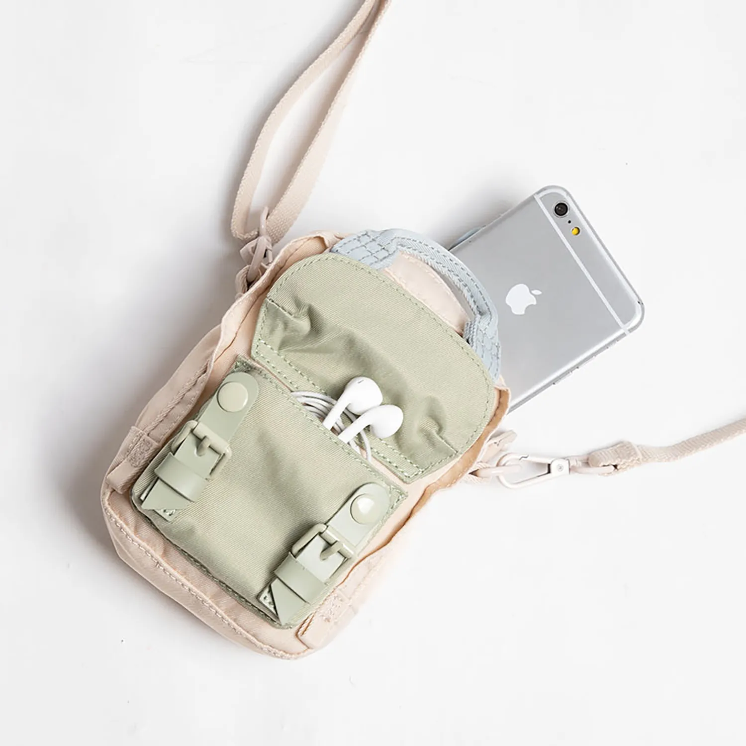 Macaroon Tiny Nature Pale Series Crossbody Bag
