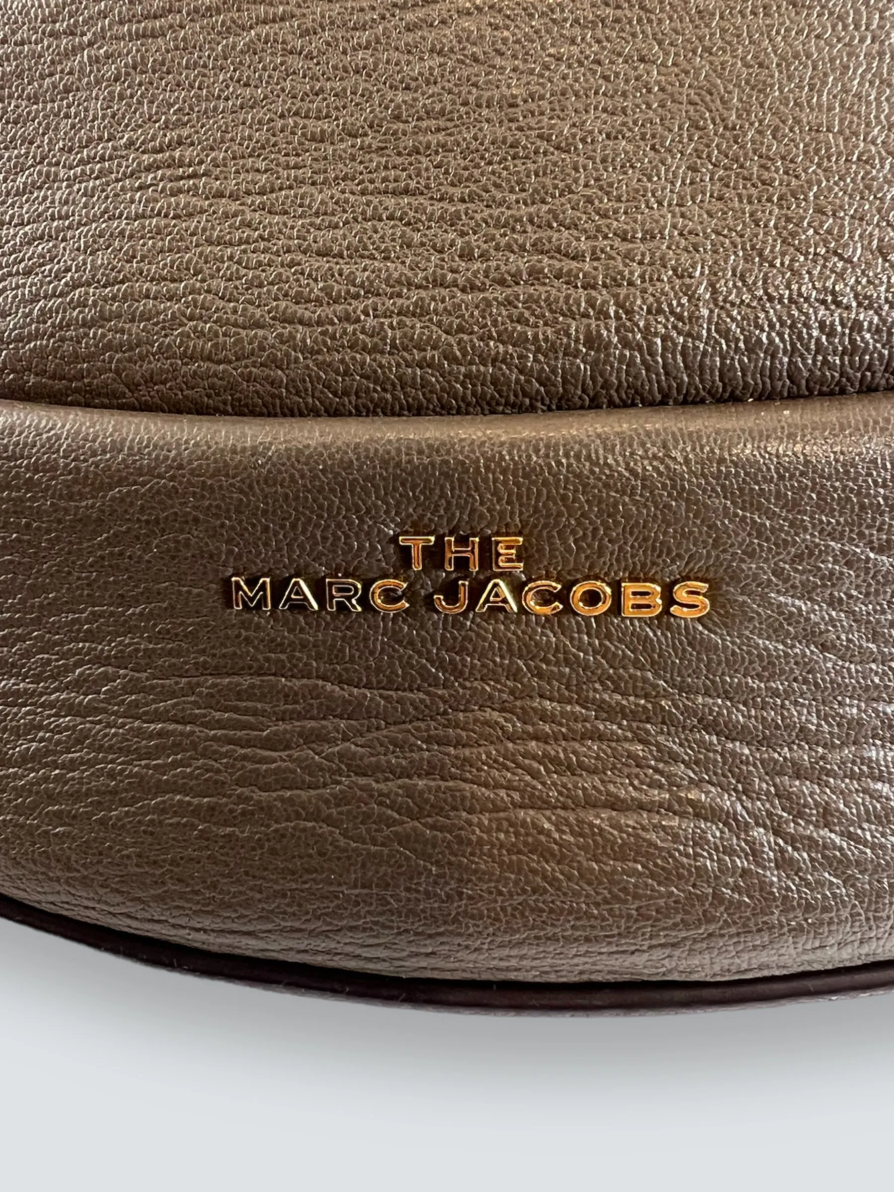 Marc Jacobs Khaki Leather The Eclipse Shoulder Bag