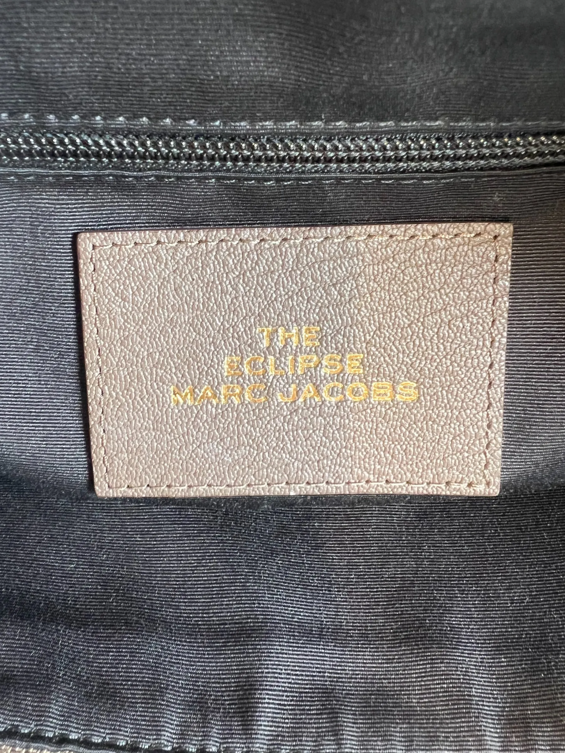 Marc Jacobs Khaki Leather The Eclipse Shoulder Bag