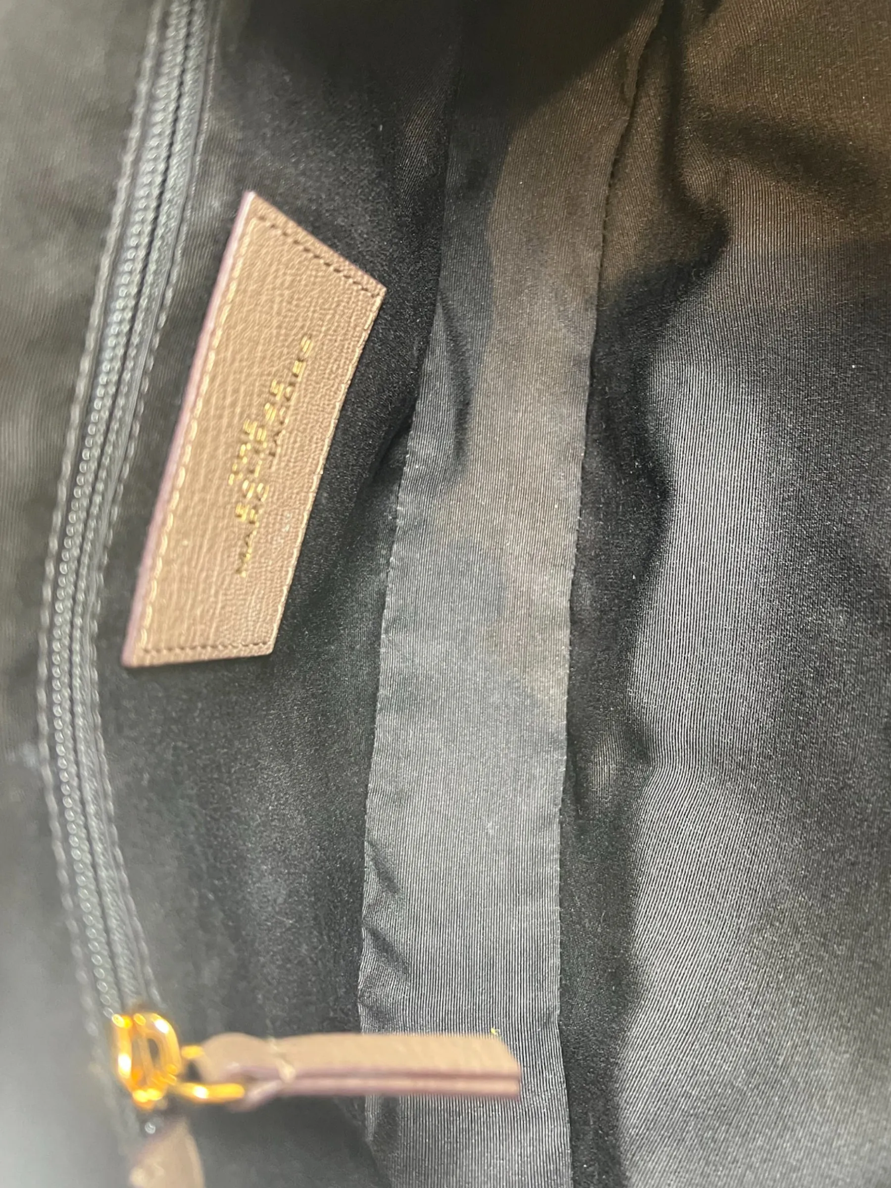 Marc Jacobs Khaki Leather The Eclipse Shoulder Bag
