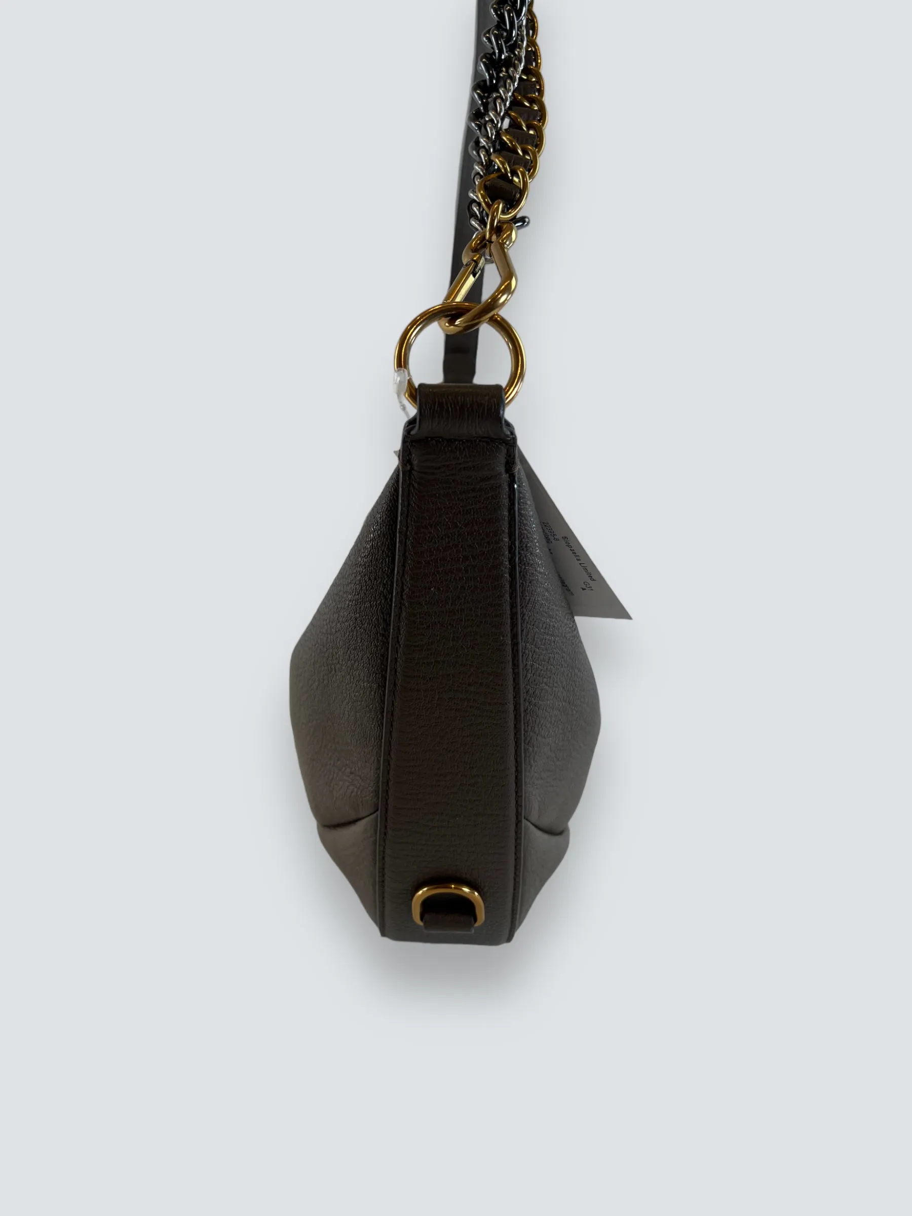Marc Jacobs Khaki Leather The Eclipse Shoulder Bag