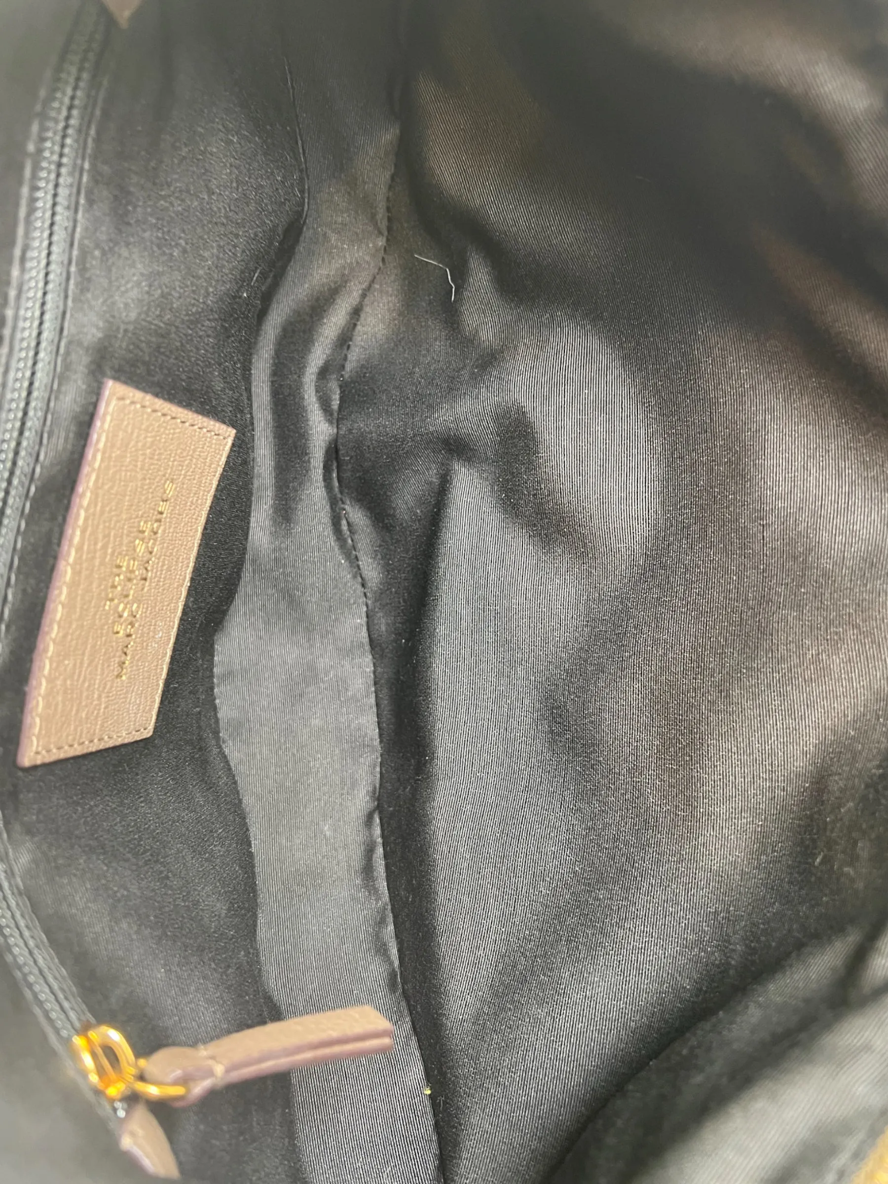Marc Jacobs Khaki Leather The Eclipse Shoulder Bag