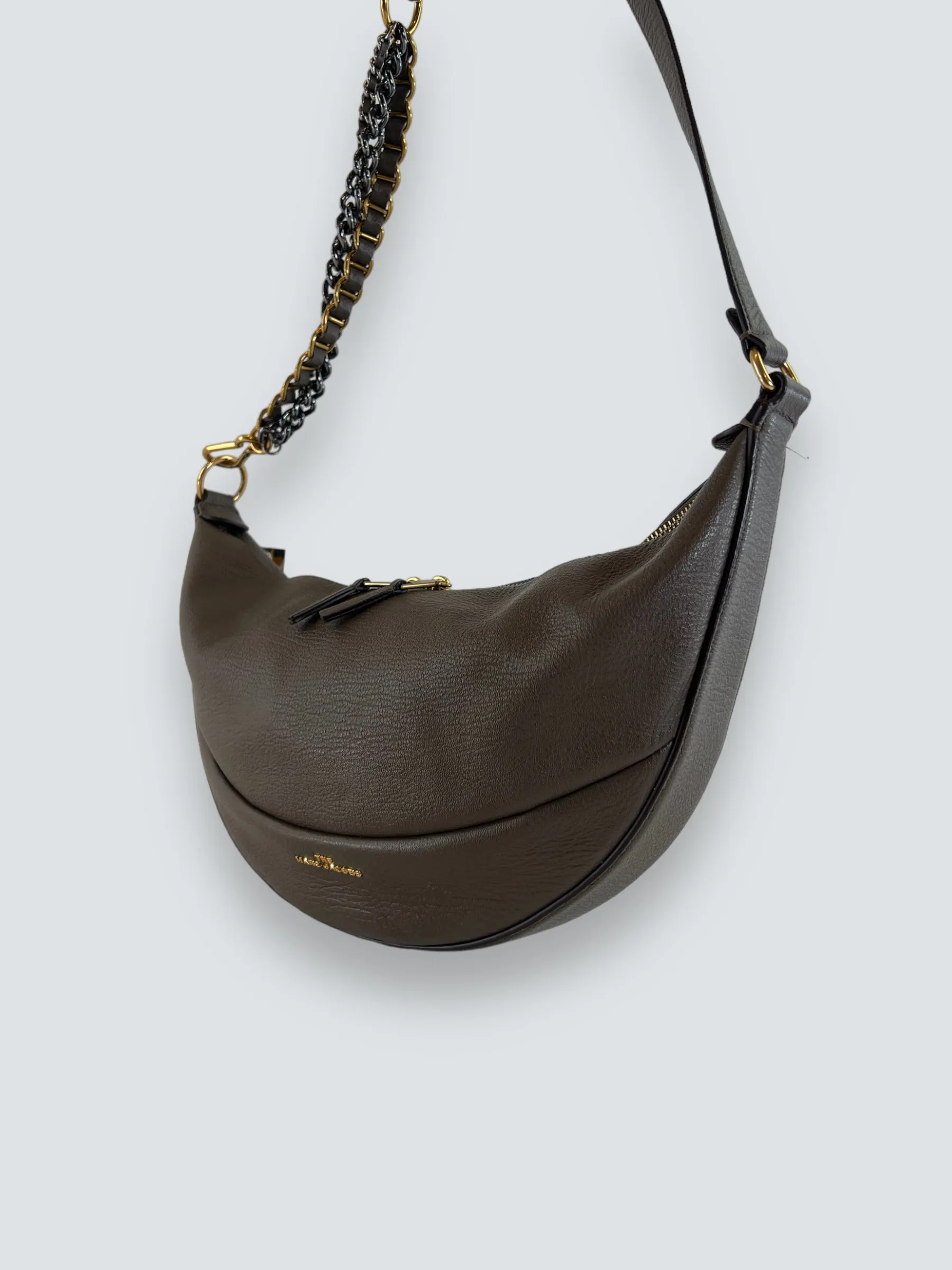 Marc Jacobs Khaki Leather The Eclipse Shoulder Bag