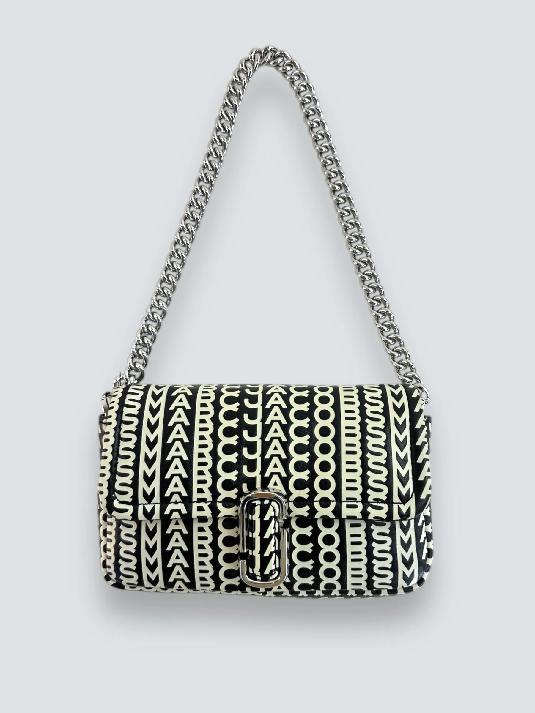 Marc Jacobs The Monogram Leather J Marc Mini Shoulder Bag