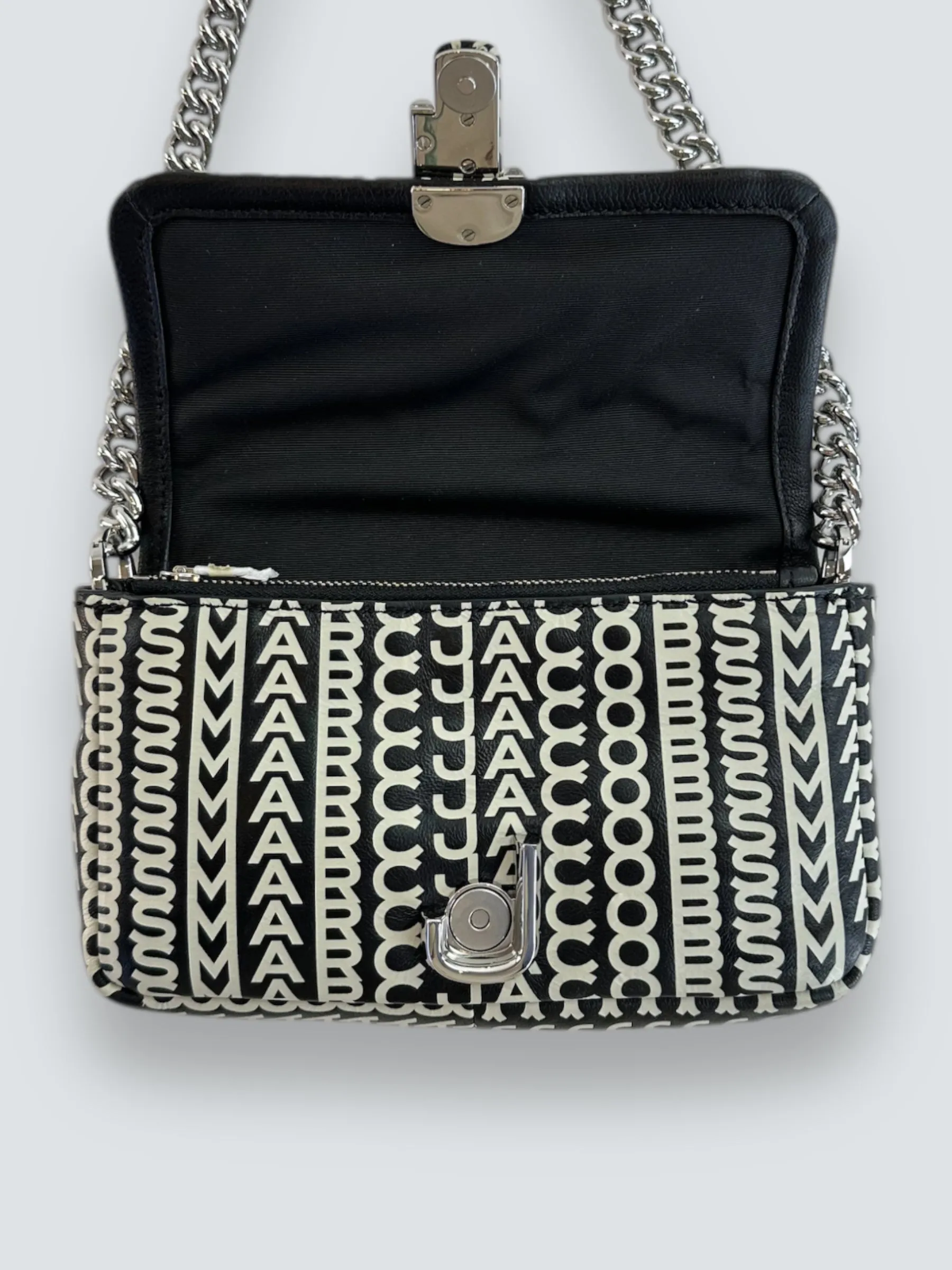 Marc Jacobs The Monogram Leather J Marc Mini Shoulder Bag