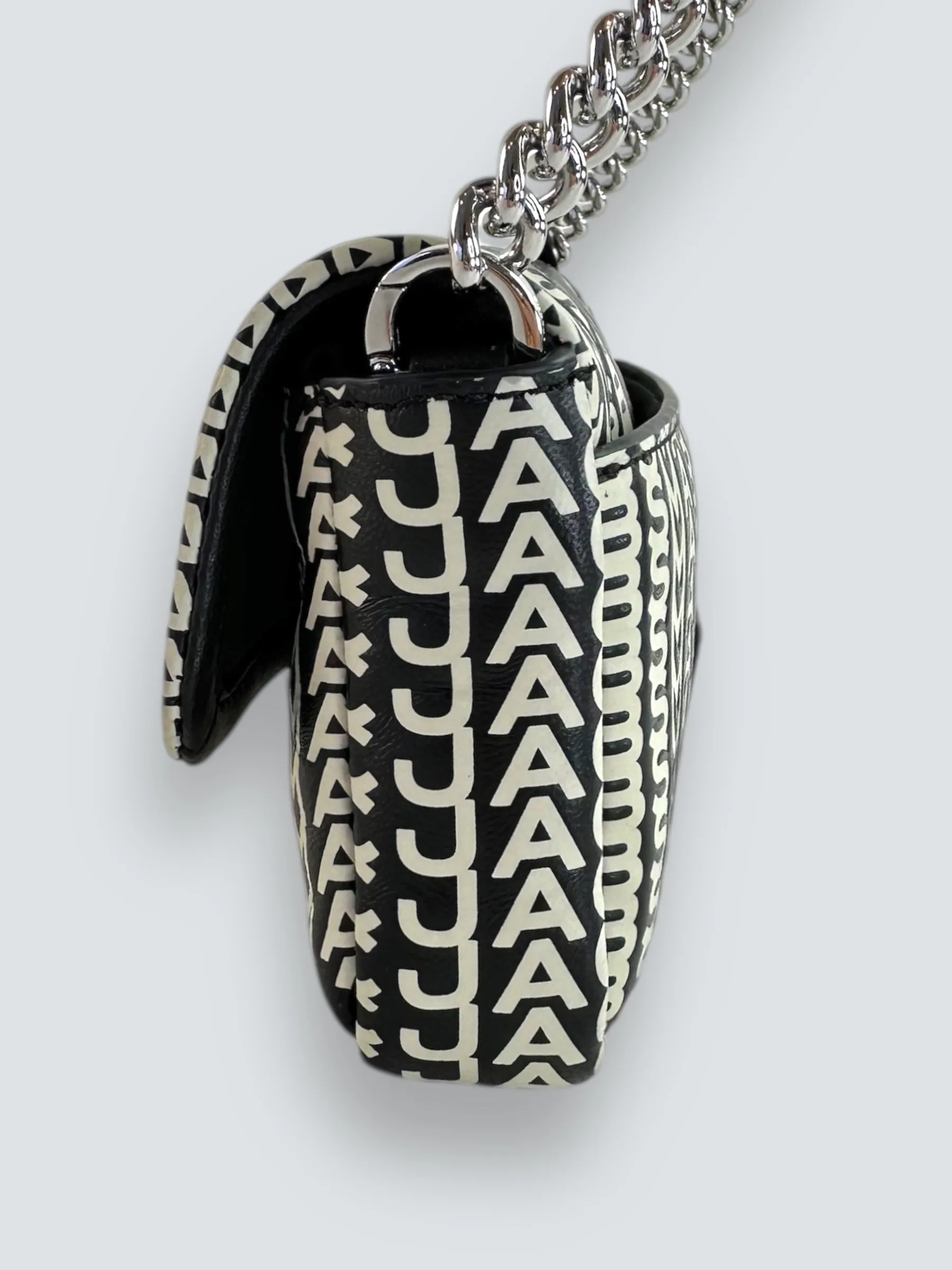 Marc Jacobs The Monogram Leather J Marc Mini Shoulder Bag