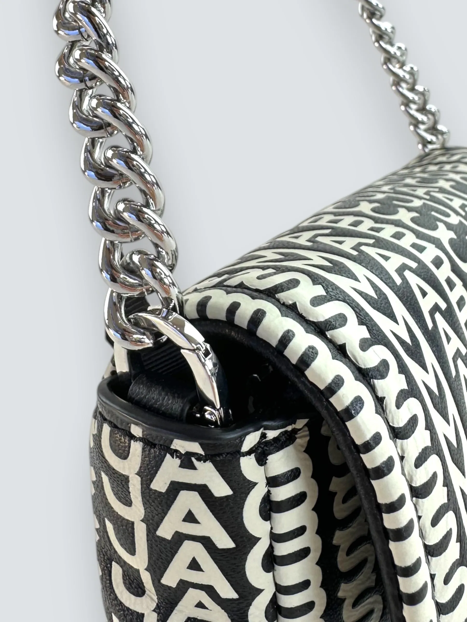 Marc Jacobs The Monogram Leather J Marc Mini Shoulder Bag