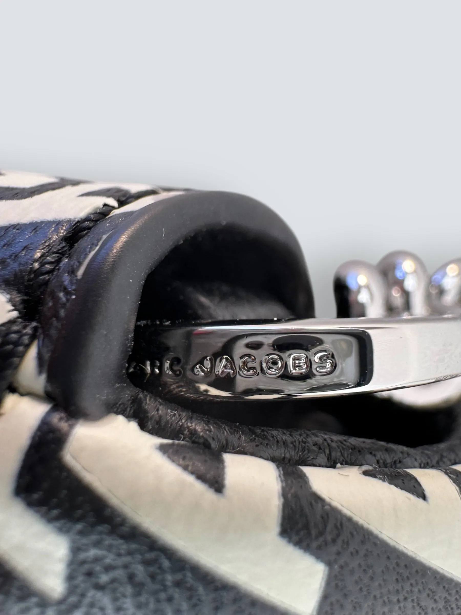 Marc Jacobs The Monogram Leather J Marc Mini Shoulder Bag