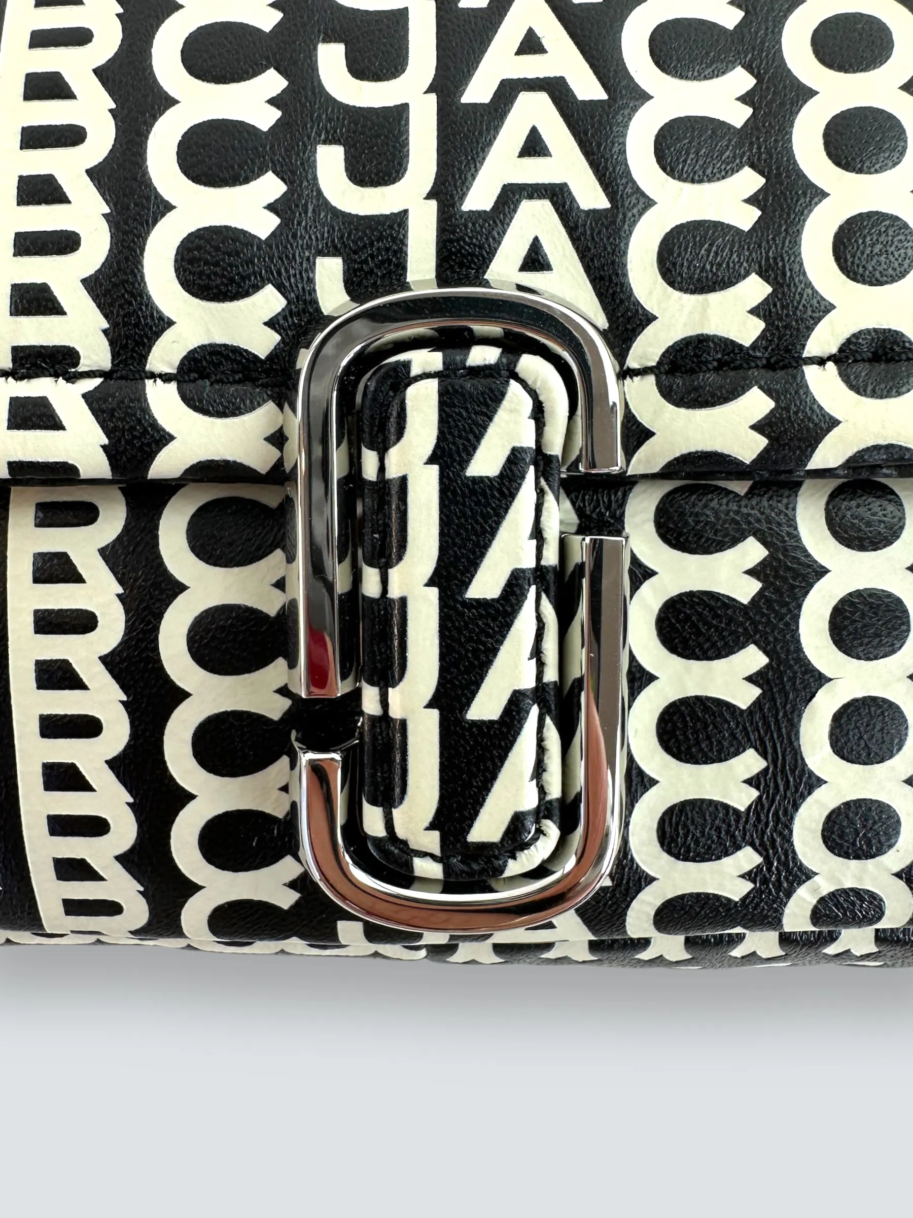 Marc Jacobs The Monogram Leather J Marc Mini Shoulder Bag