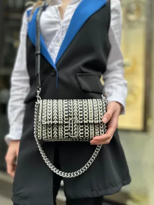 Marc Jacobs The Monogram Leather J Marc Mini Shoulder Bag