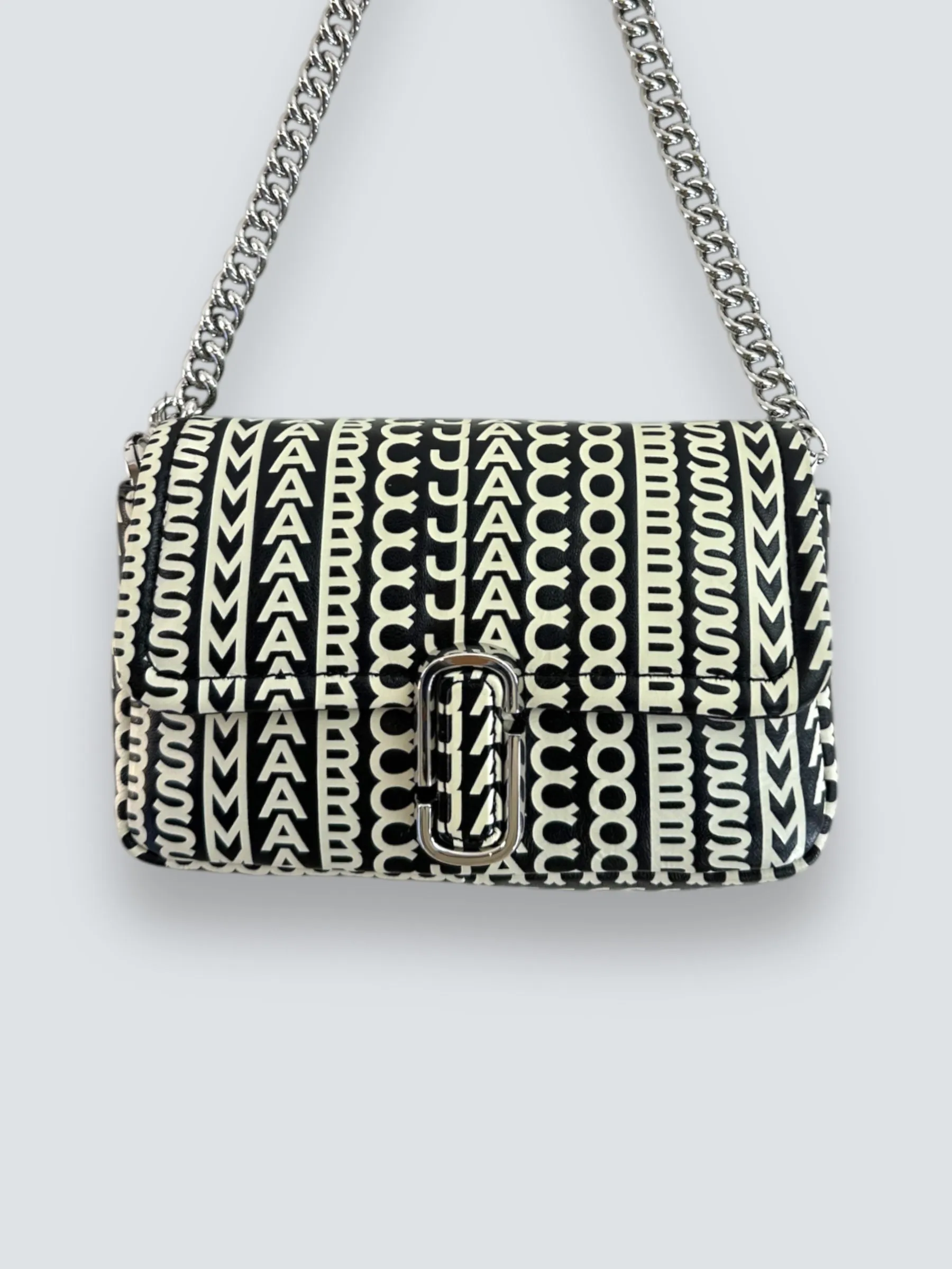 Marc Jacobs The Monogram Leather J Marc Mini Shoulder Bag