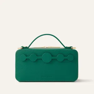 Marie Handbag | Evergreen with Gold hardware