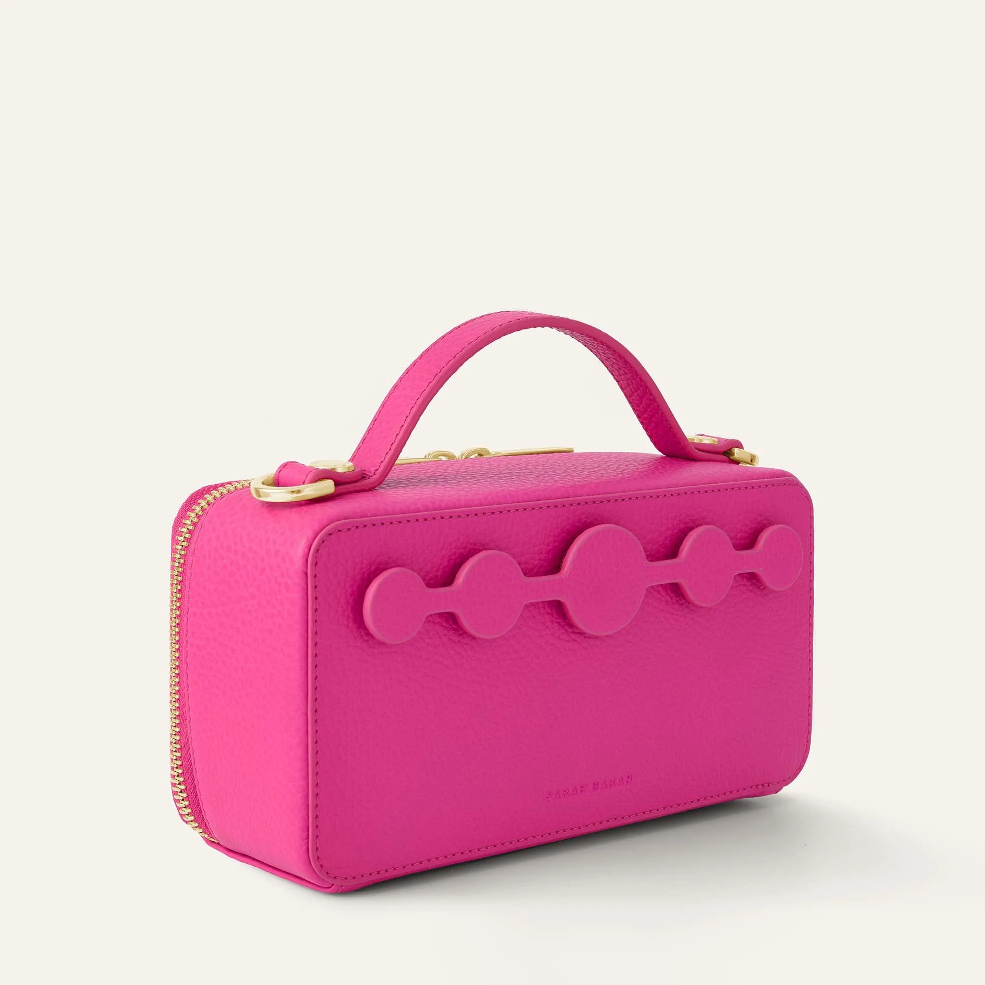 Marie Handbag | Pink Kiss with Gold hardware
