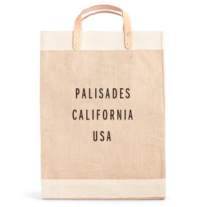 Market Bag in Natural for L.A. PALISADES