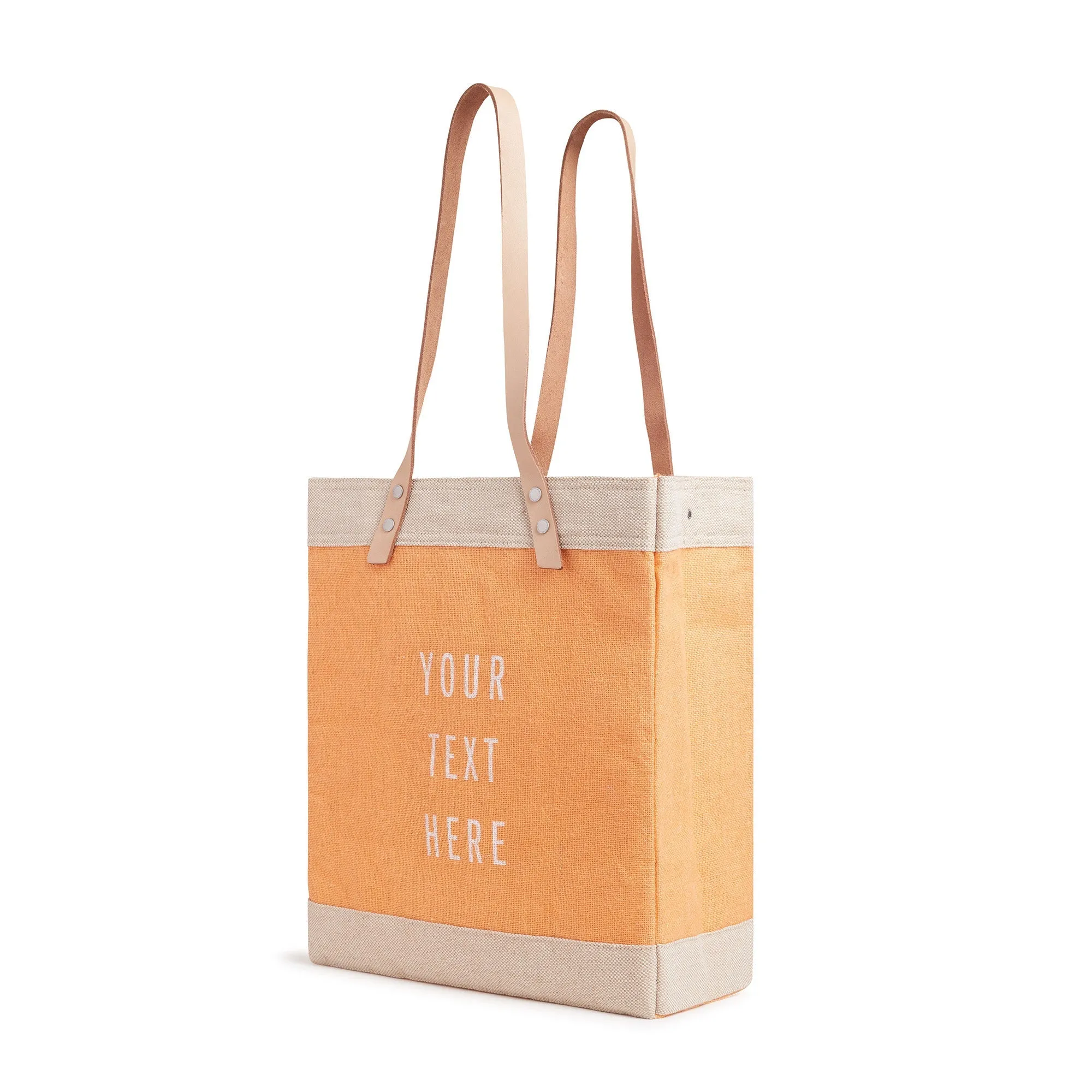 Market Tote in Cantaloupe