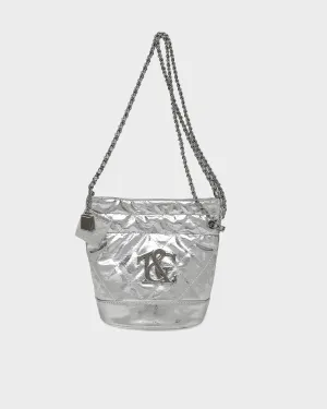Metallic Magic Shoulder Bag in Silver