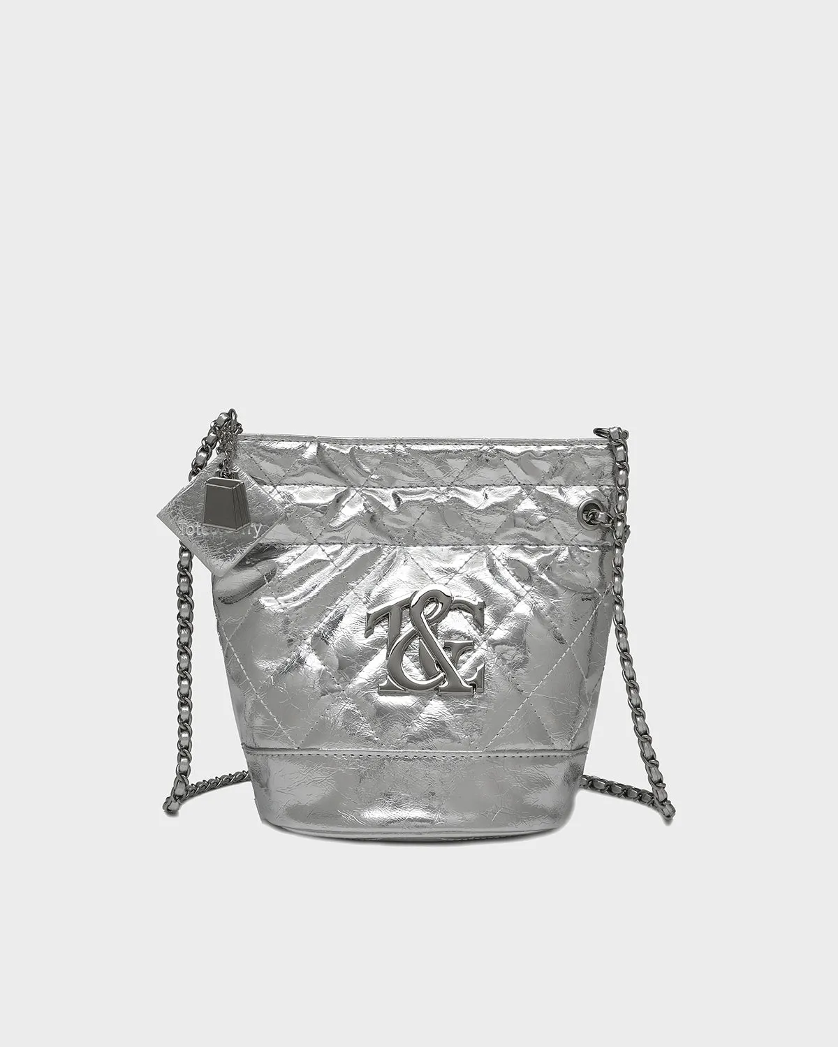 Metallic Magic Shoulder Bag in Silver