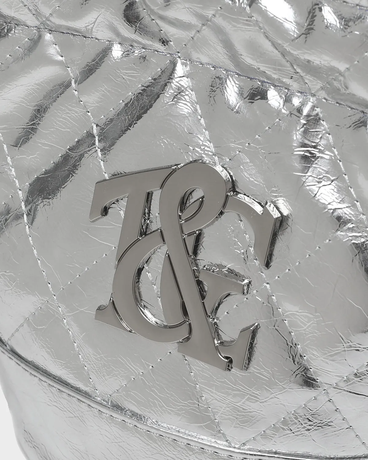 Metallic Magic Shoulder Bag in Silver