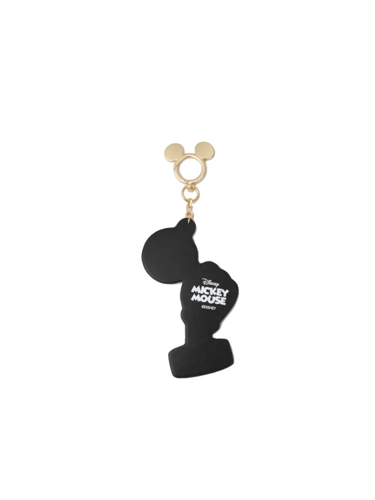 Mickey Mouse Bulb Leather Keychain