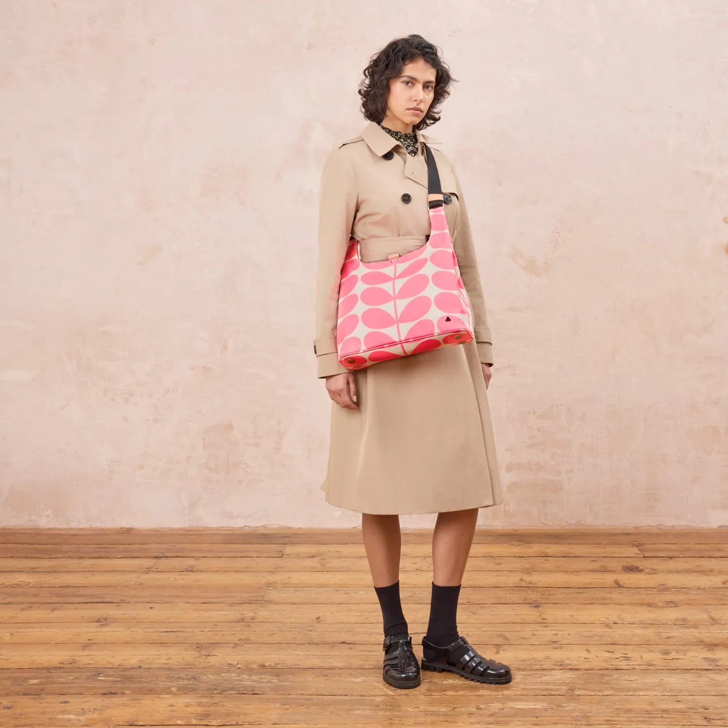 Midi Crossbody - Neon Pink