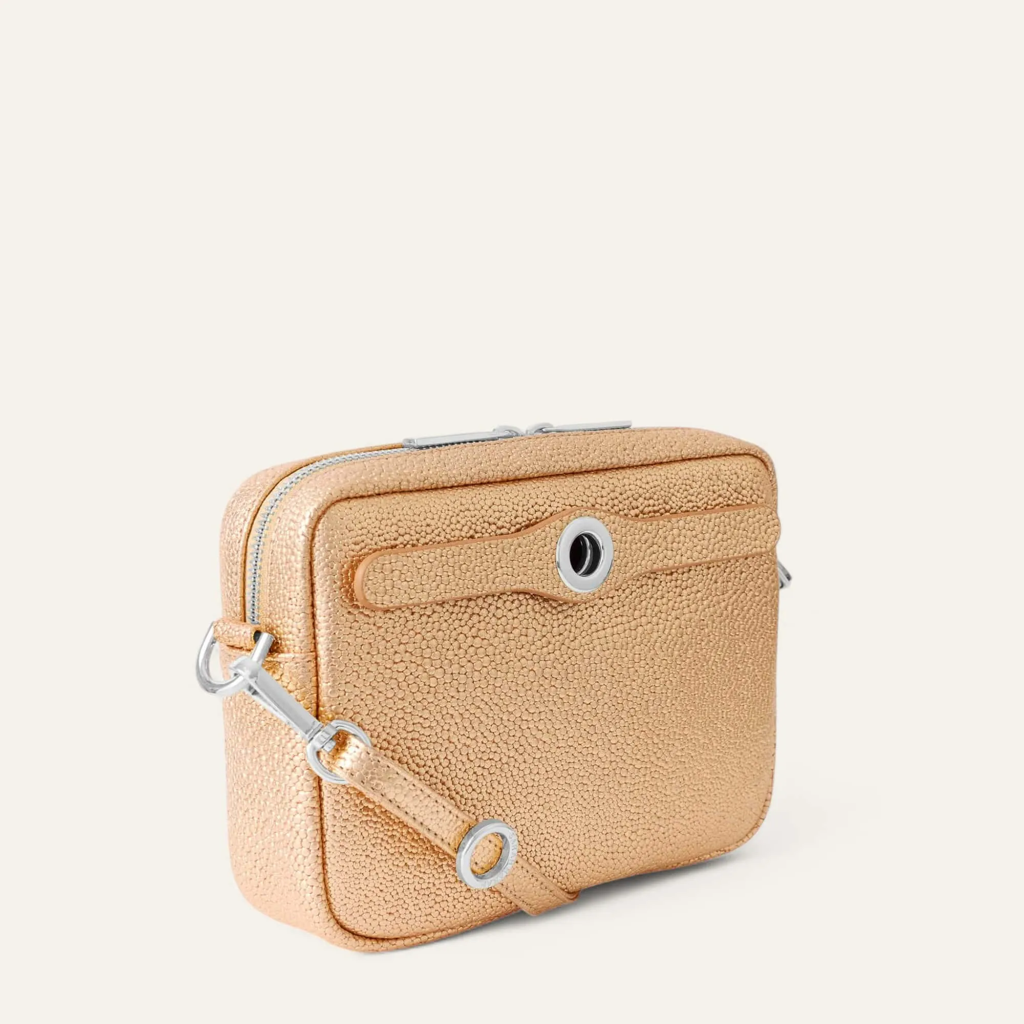 Millie Crossbody | Blush Rose with Silver hardware