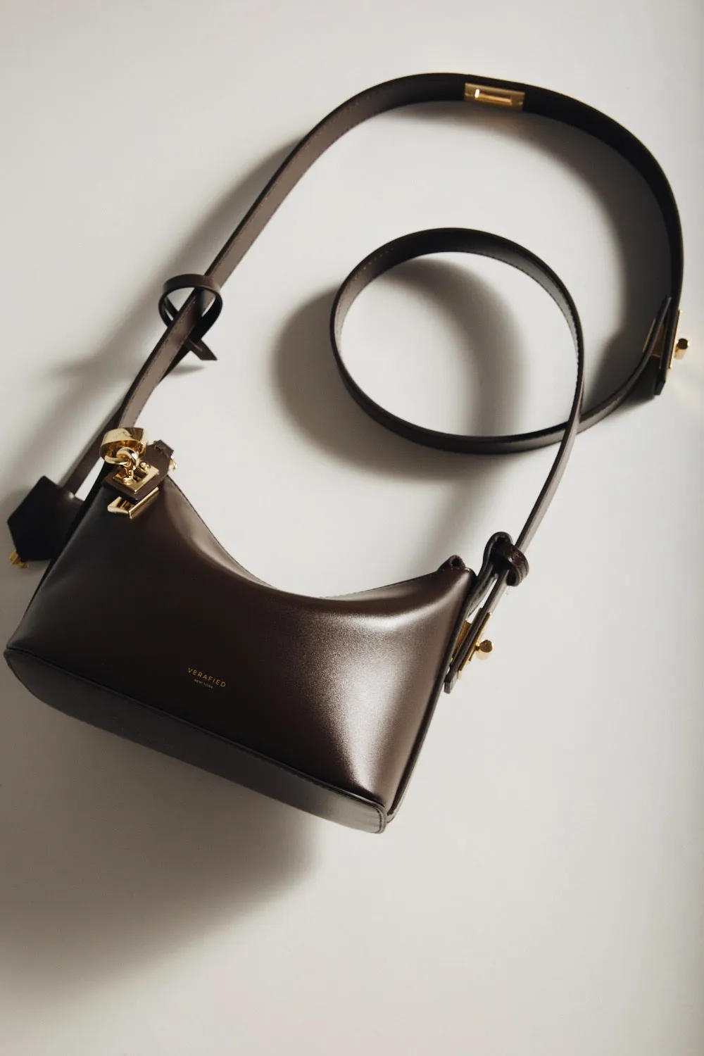 Mini Chocolate Crossbody Extension Strap