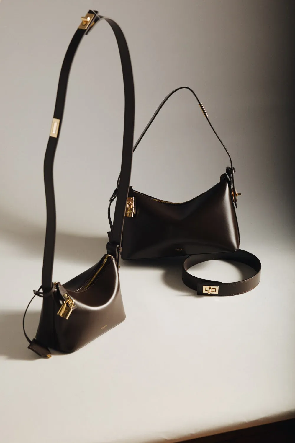 Mini Chocolate Crossbody Extension Strap