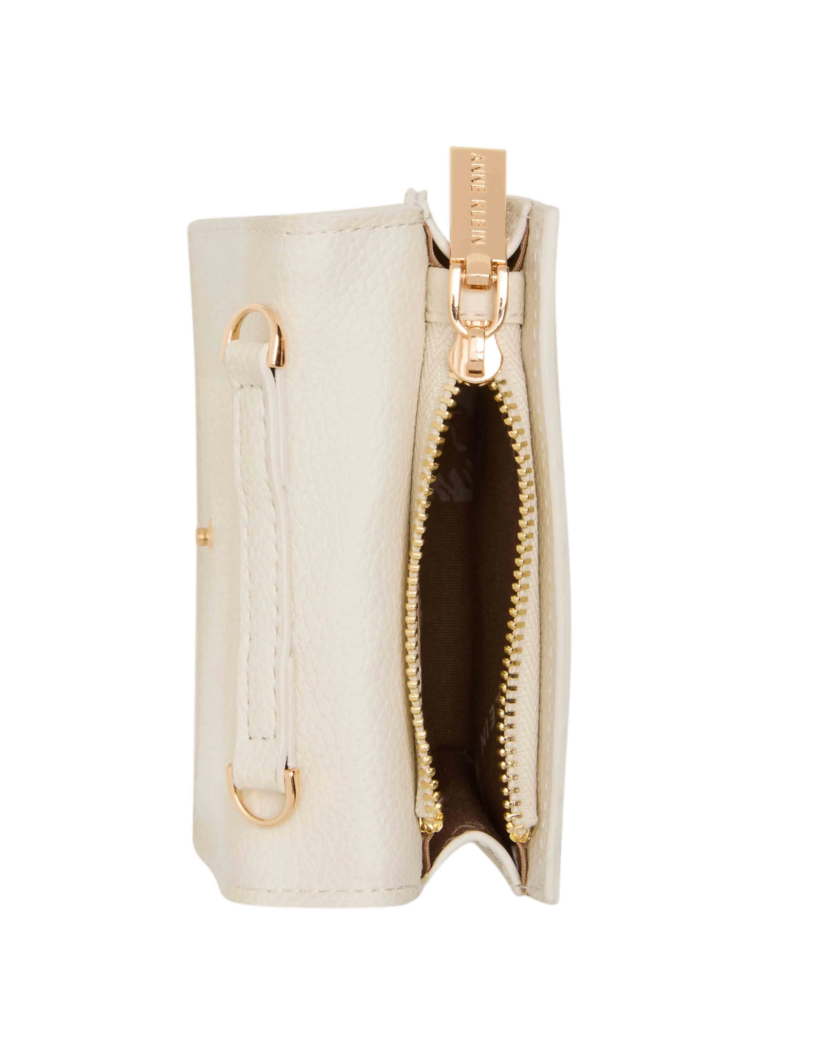 Mini Flap Wallet With Detachable Mini Chain Strap