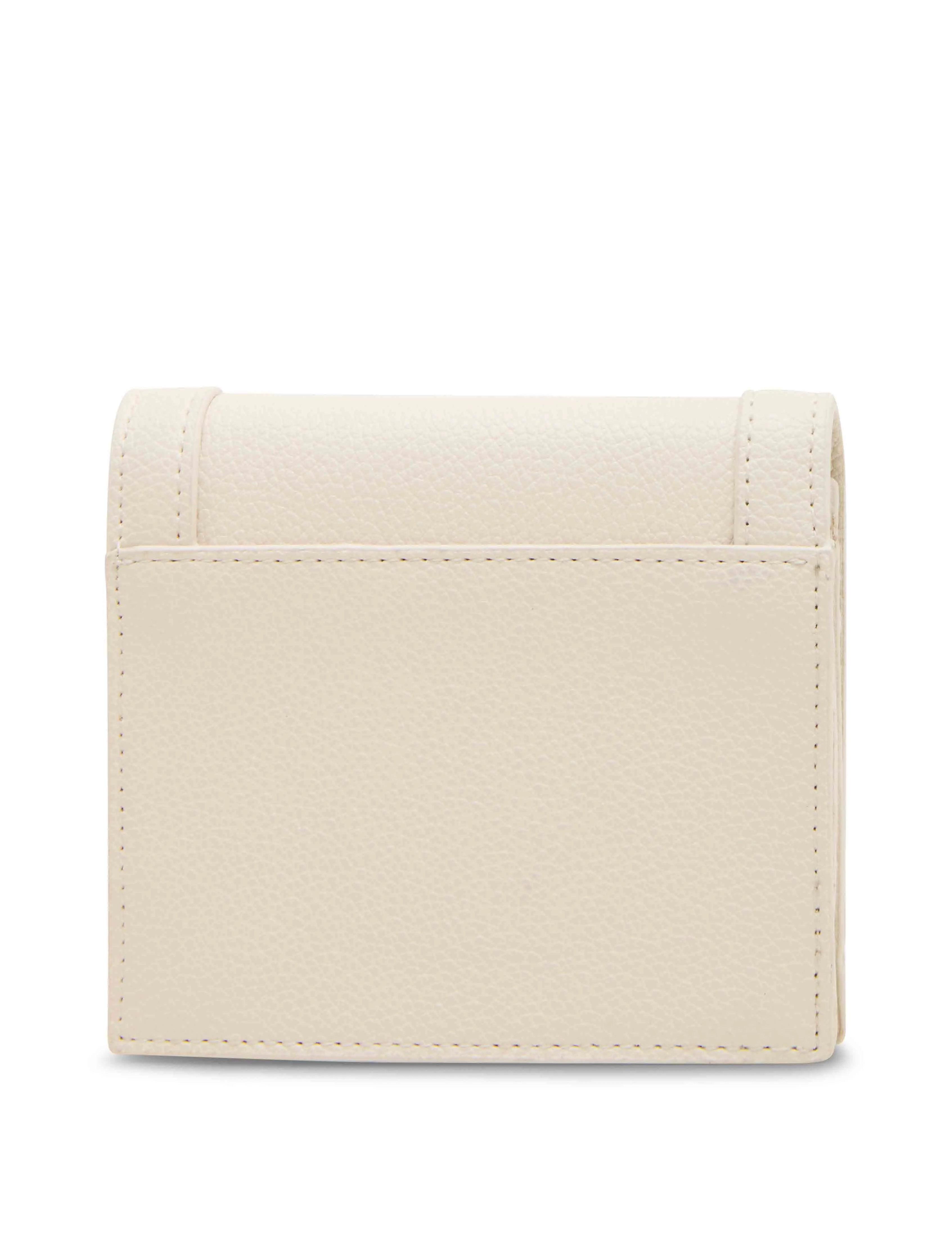 Mini Flap Wallet With Detachable Mini Chain Strap