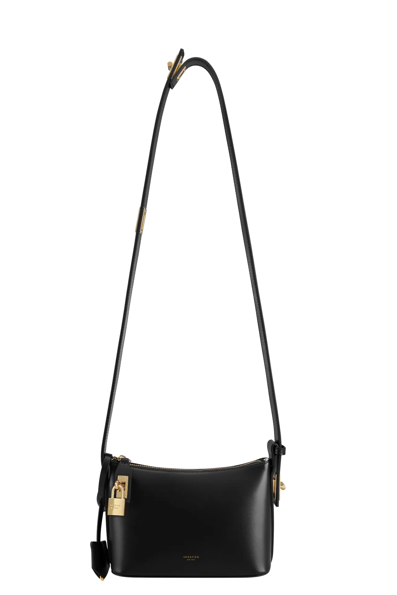 Mini Gold Black Crossbody Extension Strap