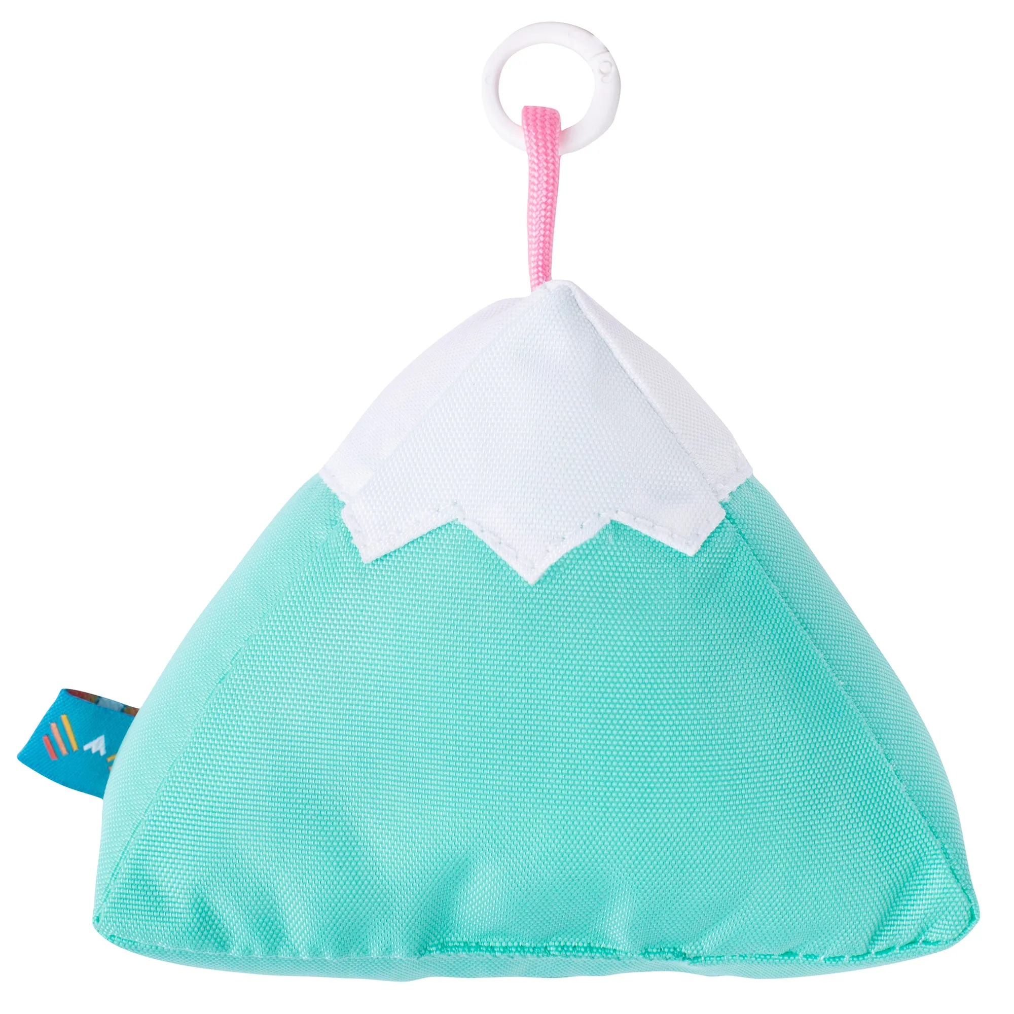 Mint Plush Mountain Keychain