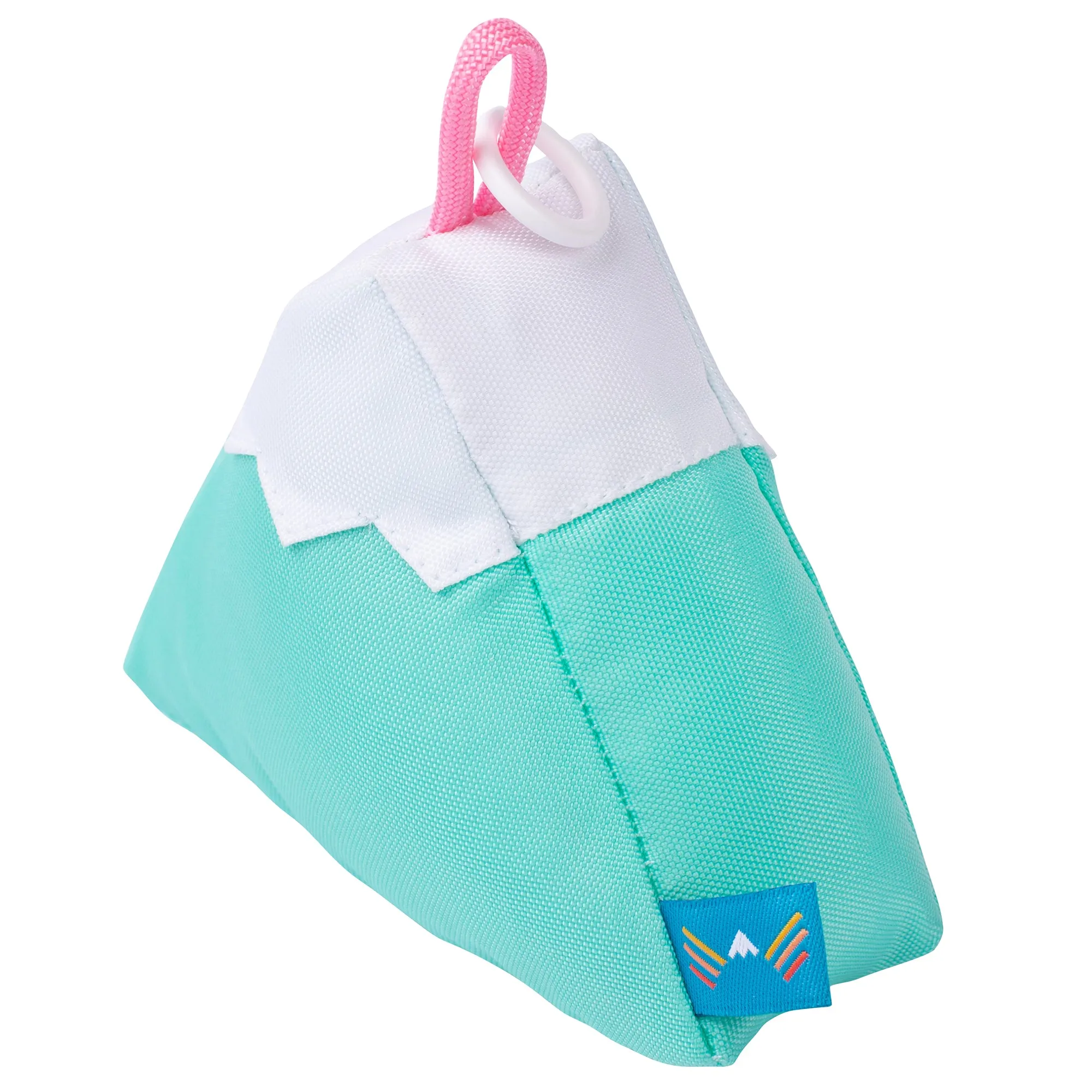 Mint Plush Mountain Keychain
