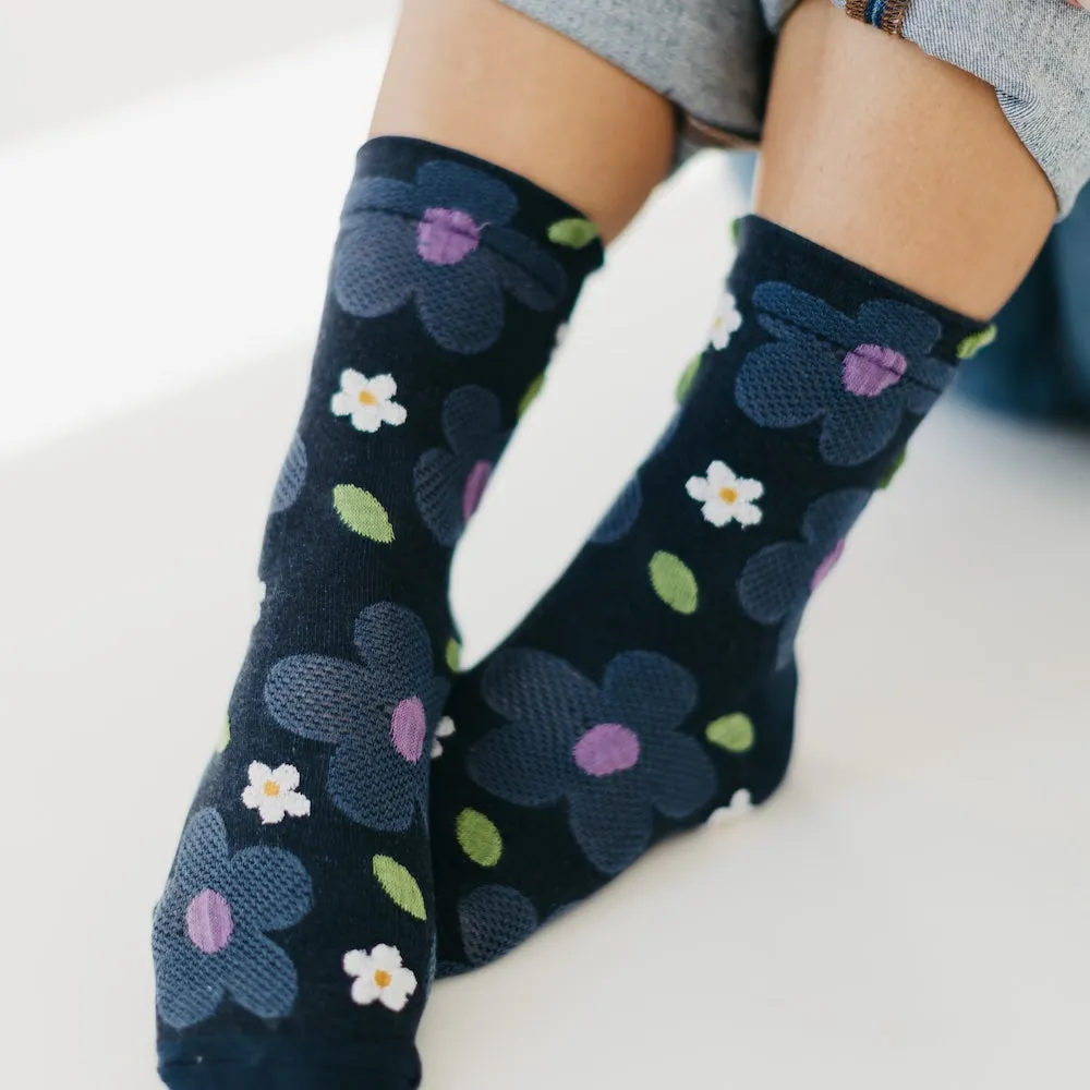 Misty Minimalist Socks