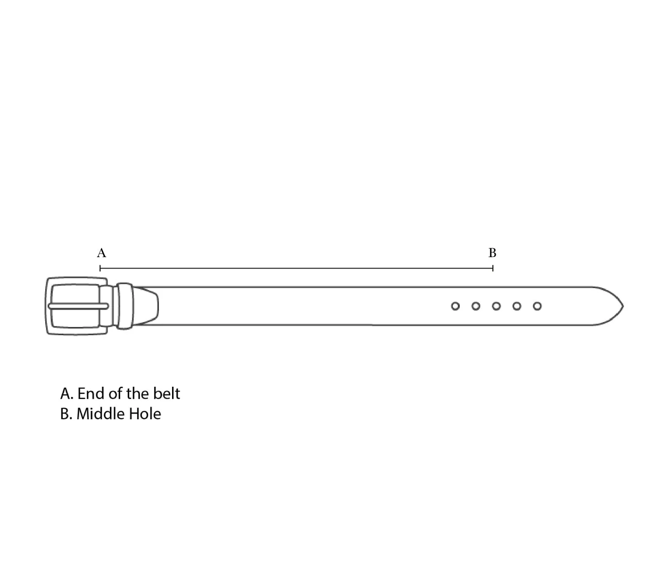 MONO STRAP BELT