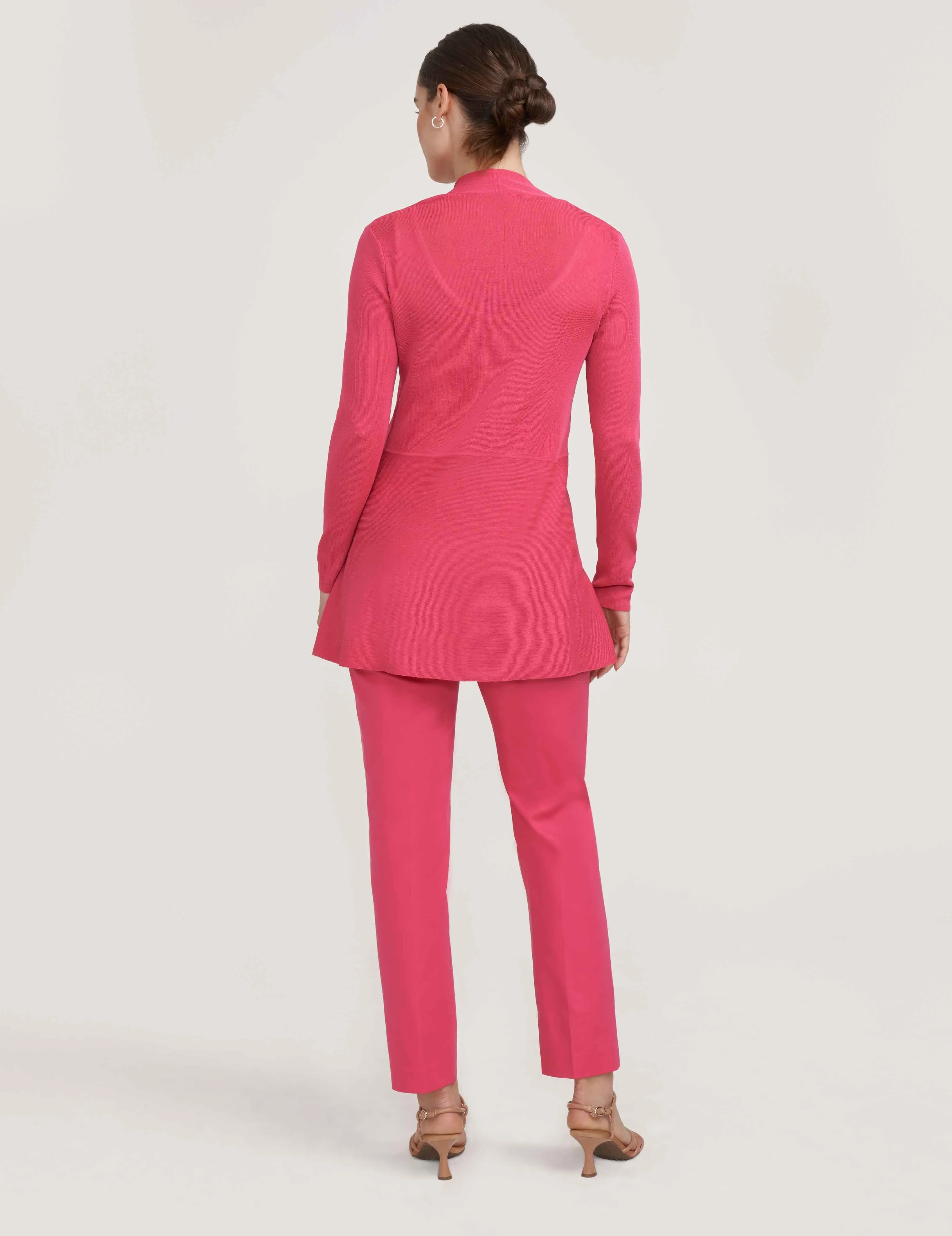 Monterey Long Waist Seam Cardigan- Sale
