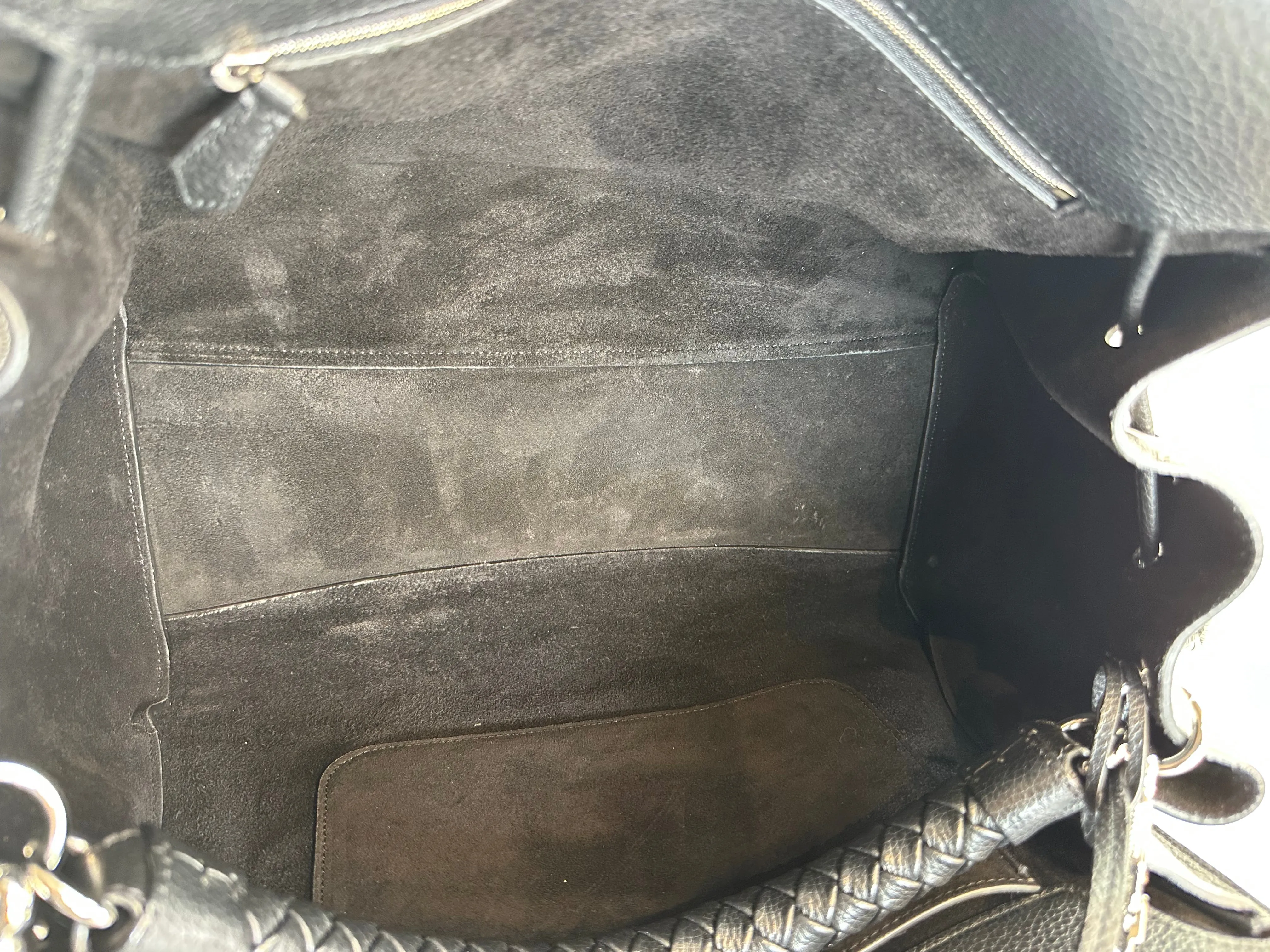 Mulberry Black Leather Iris Shoulder Bag