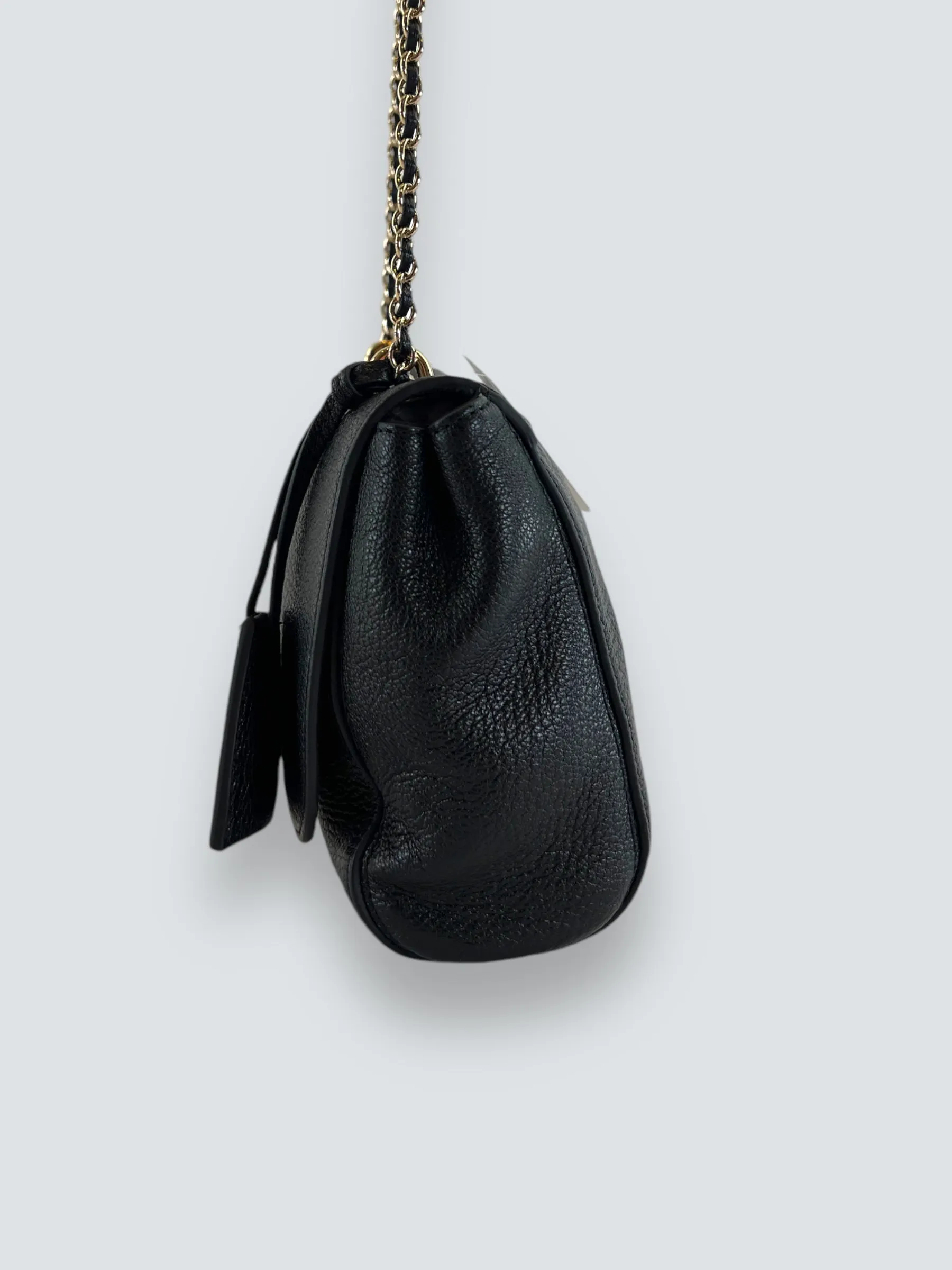 Mulberry Black Leather Small Lilly Crossbody
